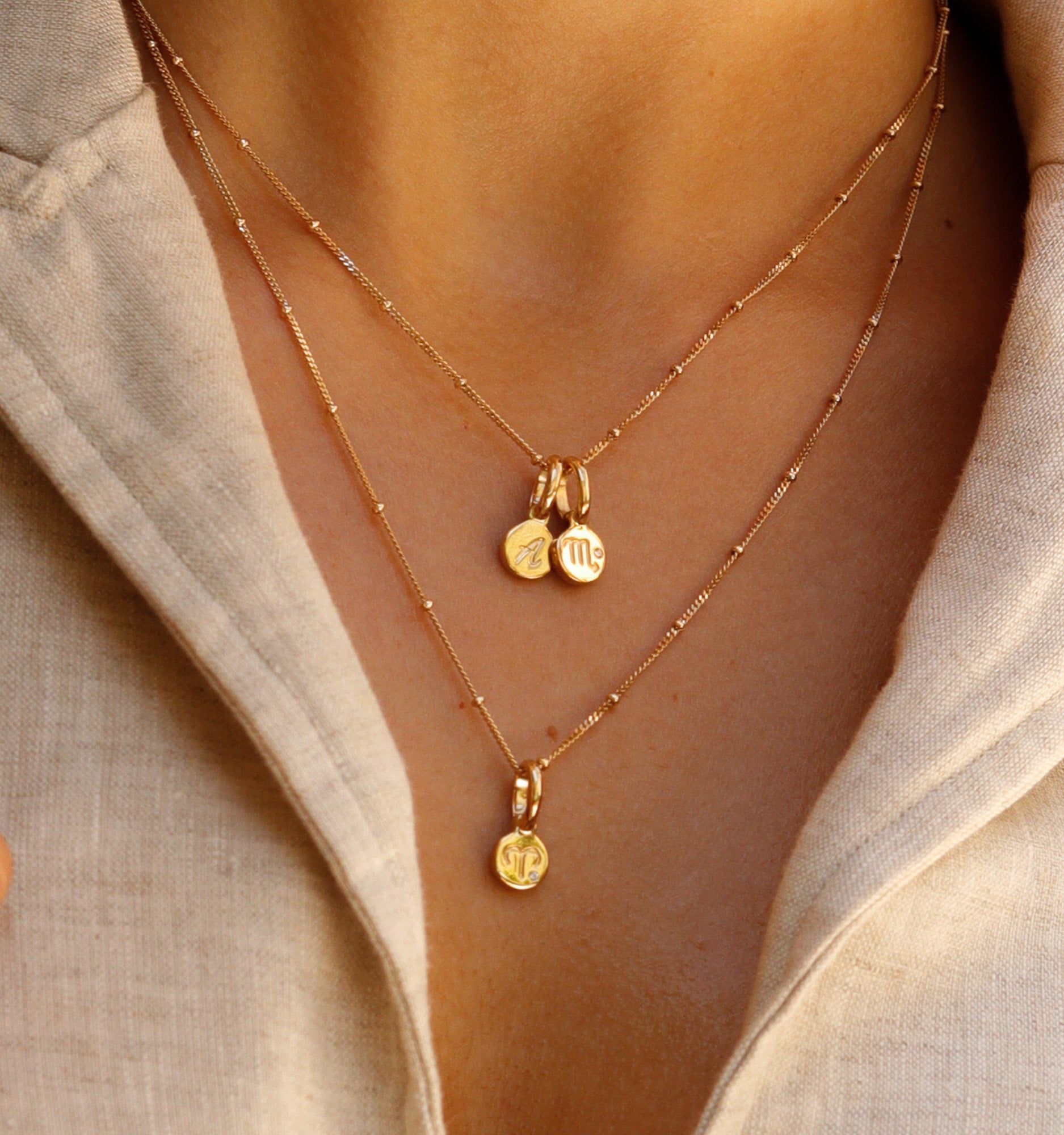 Aries Zodiac Necklace - Sterling Silver Constellation Pendant for Women & Men - Perfect for Birthdays, Gifts & Astrology Lovers
