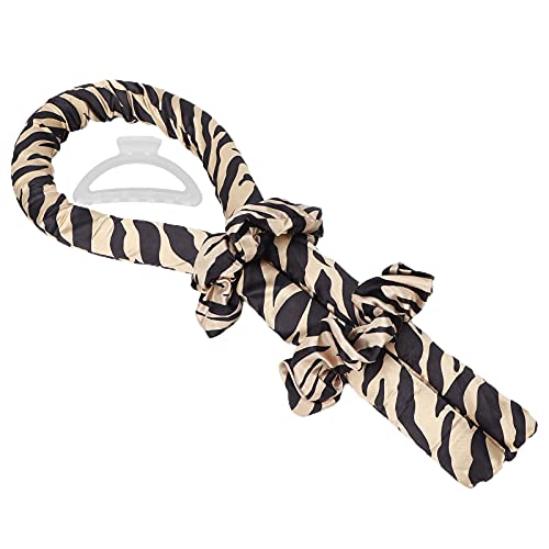 Heatless Hair Curler for Overnight Curls - Soft EVA Foam & Cotton No Heat Hair Rollers for Natural Waves (Black Gold) - Perfect for Salon-Quality Styling at Home, Travel & Special Occasions