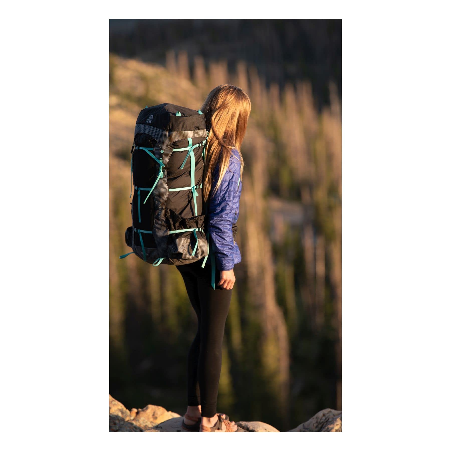 Granite Gear Blaze 60L Backpack for Women - Lightweight Hiking Backpack with Adjustable Suspension - Perfect for Backpacking, Camping & Outdoor Adventures