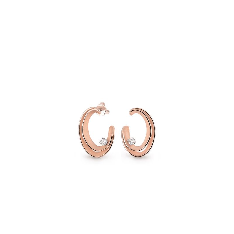 DUNE Hoop Earrings for Women - Trendy Gold & Silver Hoop Earrings for Everyday Wear, Parties & Gifts | Lightweight Hypoallergenic Fashion Jewelry