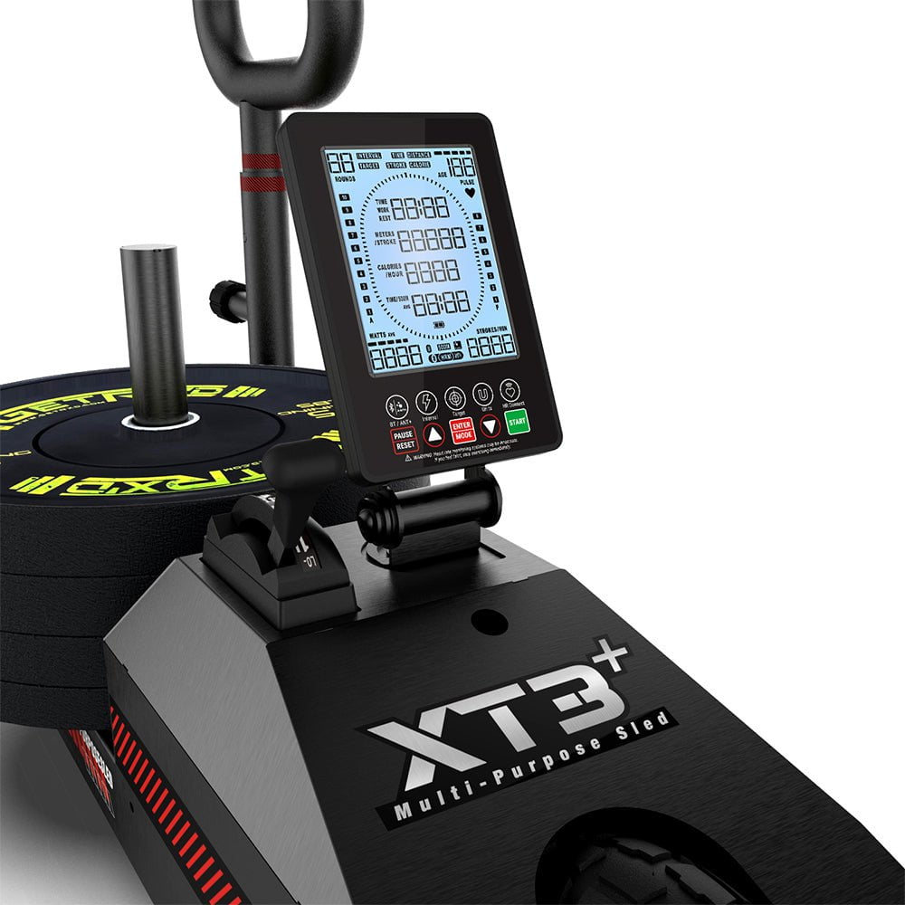 Xebex XT3 Plus HIIT Sled Console - High-Intensity Interval Training Equipment for Home & Commercial Gyms - Perfect for Cardio, Strength Training and CrossFit Workouts