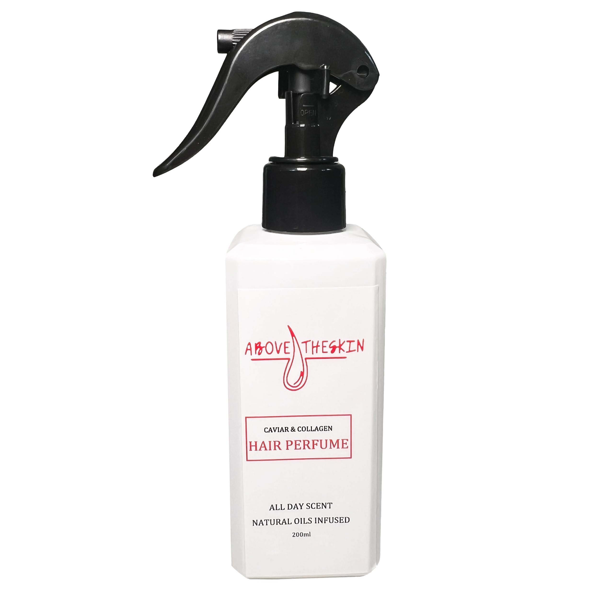 Luxury Hair Perfume with Caviar & Collagen - Natural Oils Infused, Alcohol-Free | Orange Bergamot Vanilla Floral Scent Lasts 72 Hours | UK Made by Haircare Professionals | Perfect for Daily Use, Special Occasions & Travel