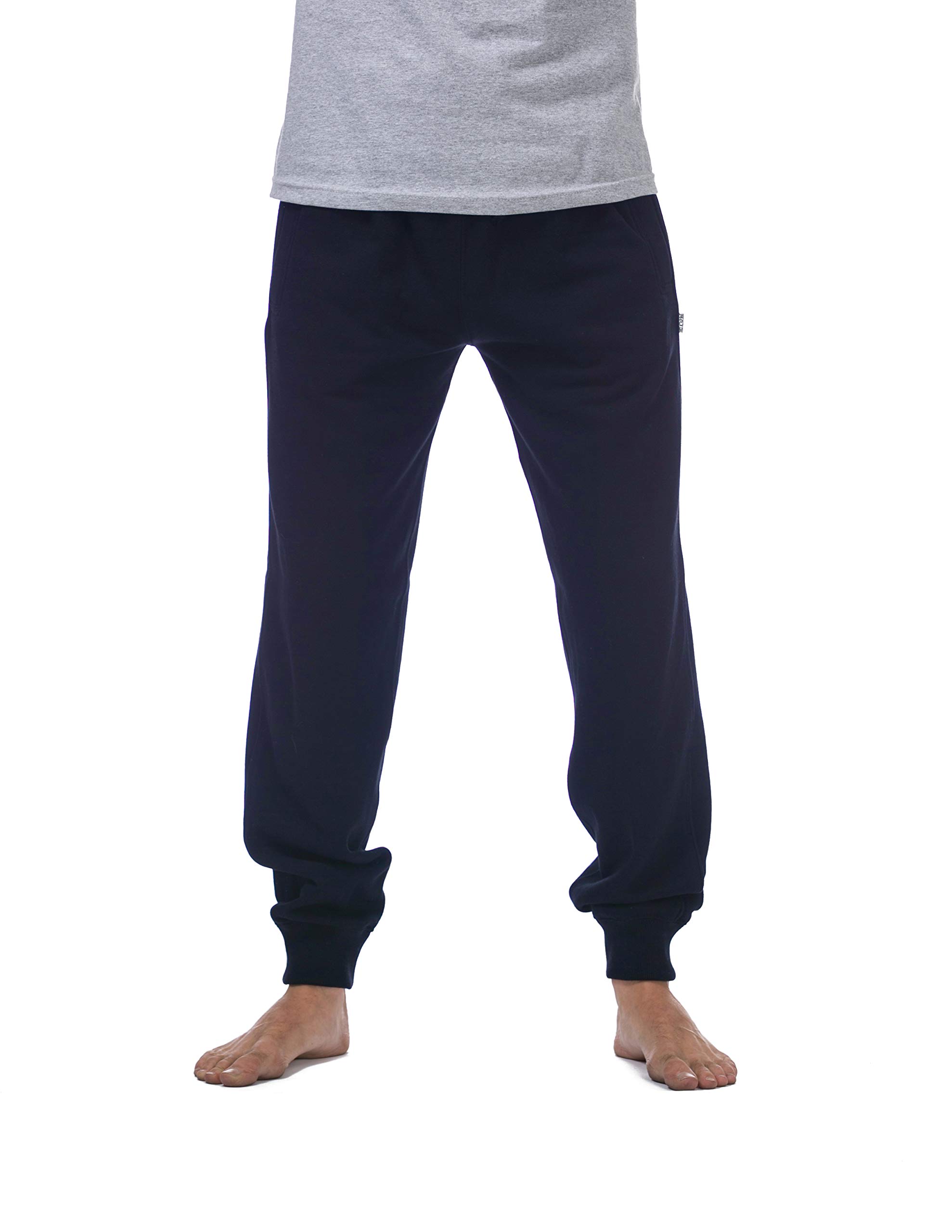 Pro Club Men's Fleece Jogger Pants - Soft & Comfortable Lounge Pants for Casual Wear, Workout, and Home Relaxation