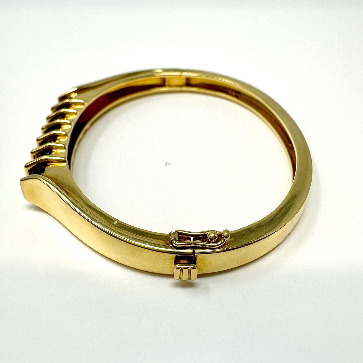 Luxury Montreaux 18K Gold Bracelet with Genuine Sapphire Gemstone - Elegant Jewelry Gift for Women, Perfect for Weddings, Anniversaries & Special Occasions