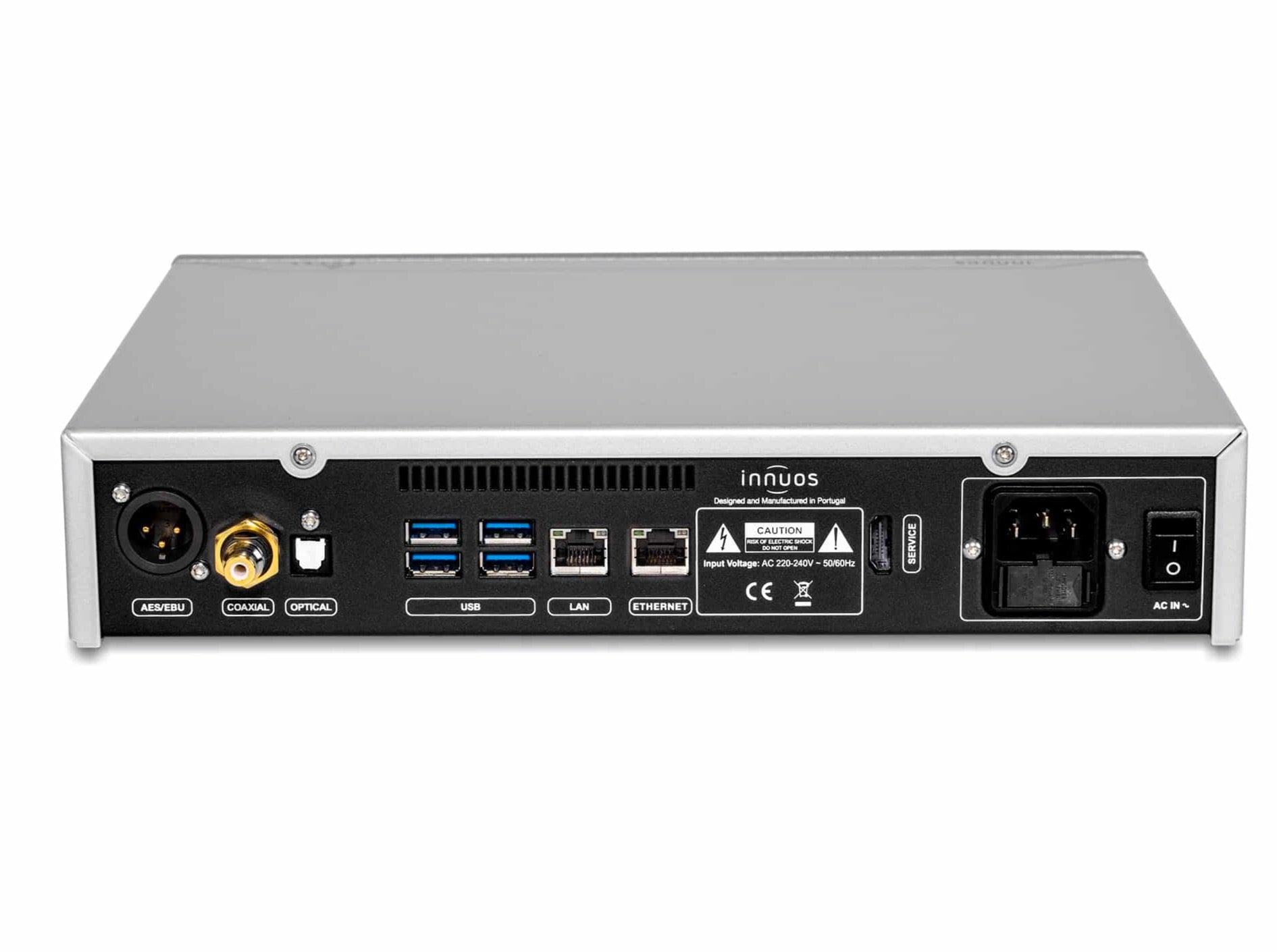 Innuos PULSE High-Fidelity Streaming Network Player - Perfect for Home Audio & Multi-Room Music Systems