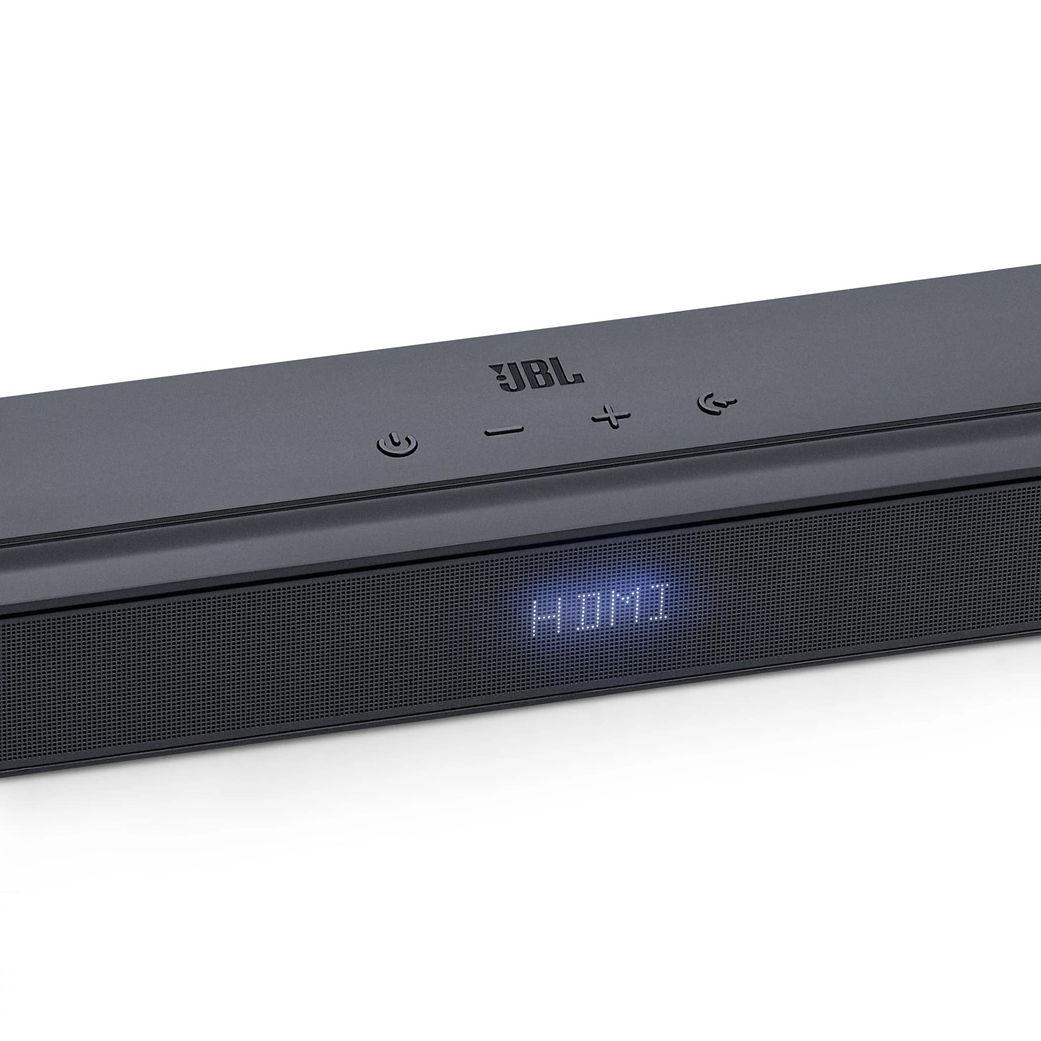 JBL SoundBar 2.1 Channel Home Theater System with Deep Bass - Compact TV Sound Bar Speaker for Movies, Music & Gaming | JBL Surround Sound Technology | Sleek Black Design | Perfect for Living Room & Home Entertainment Setup