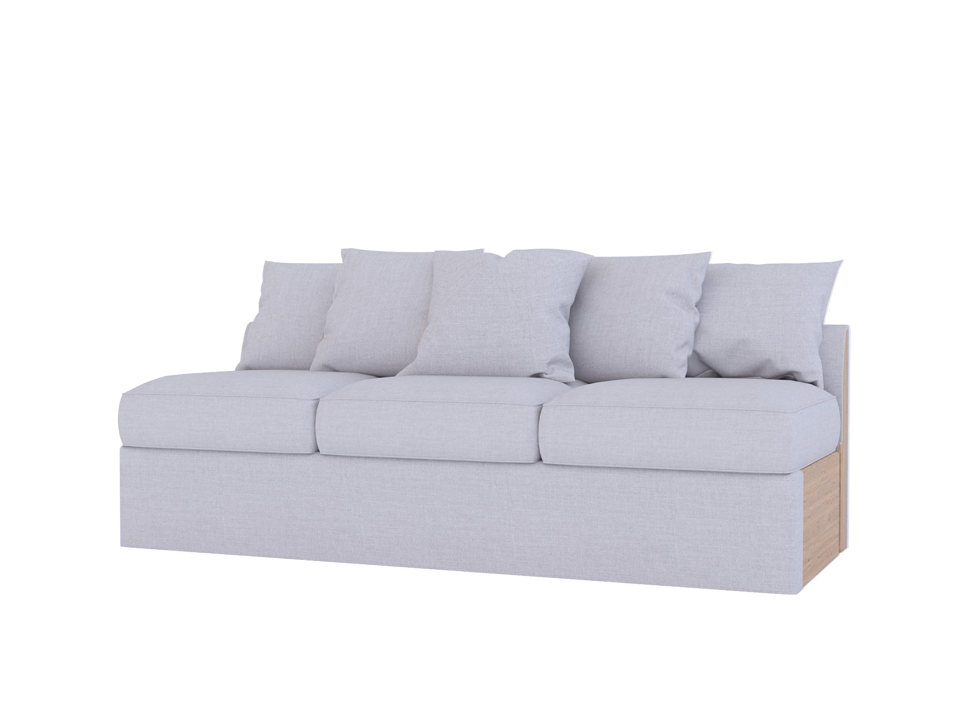 Harlanda 3-Seat Sectional Sofa Cover - Waterproof Stretchable Couch Slipcover for Living Room, Home Decor & Pet Protection