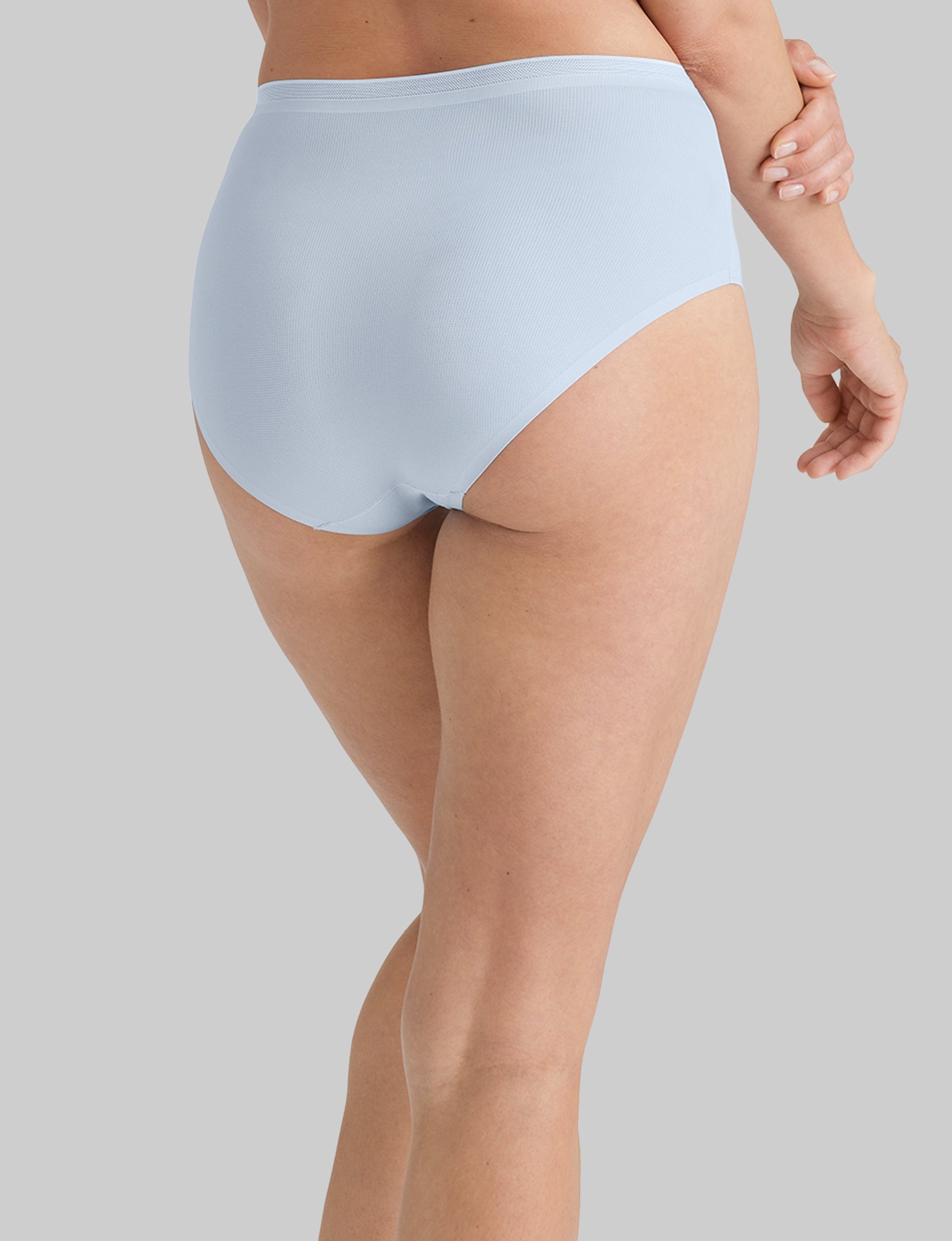Women's Air High Rise Brief - Comfortable Cotton Underwear for Everyday Wear | Perfect for Yoga, Workout & Lounge