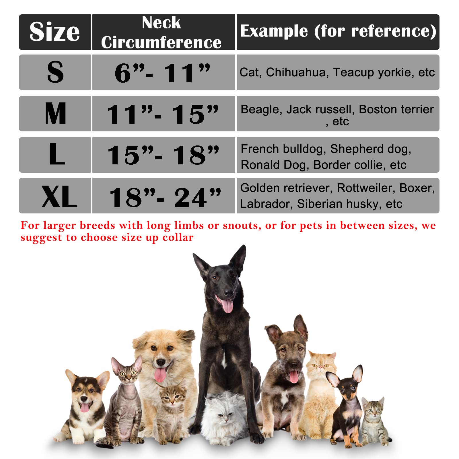 **Katoggy Inflatable Dog Cone Collar - Soft Adjustable Blow Up Donut E-Collar for Small, Medium & Large Dogs & Cats - Post-Surgery Recovery & Wound Protection**    *(Use Case: Ideal for post-surgery recovery, wound protection, and preventing pets from licking or scratching injuries.)*