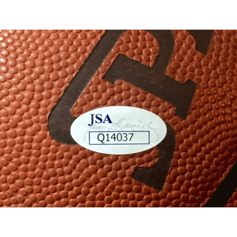 Kevin Durant Signed Game Used Basketball - First Game Ever - JSA COA Authenticated Rookie Autograph - Perfect for NBA Memorabilia Collectors & Sports Fans Display