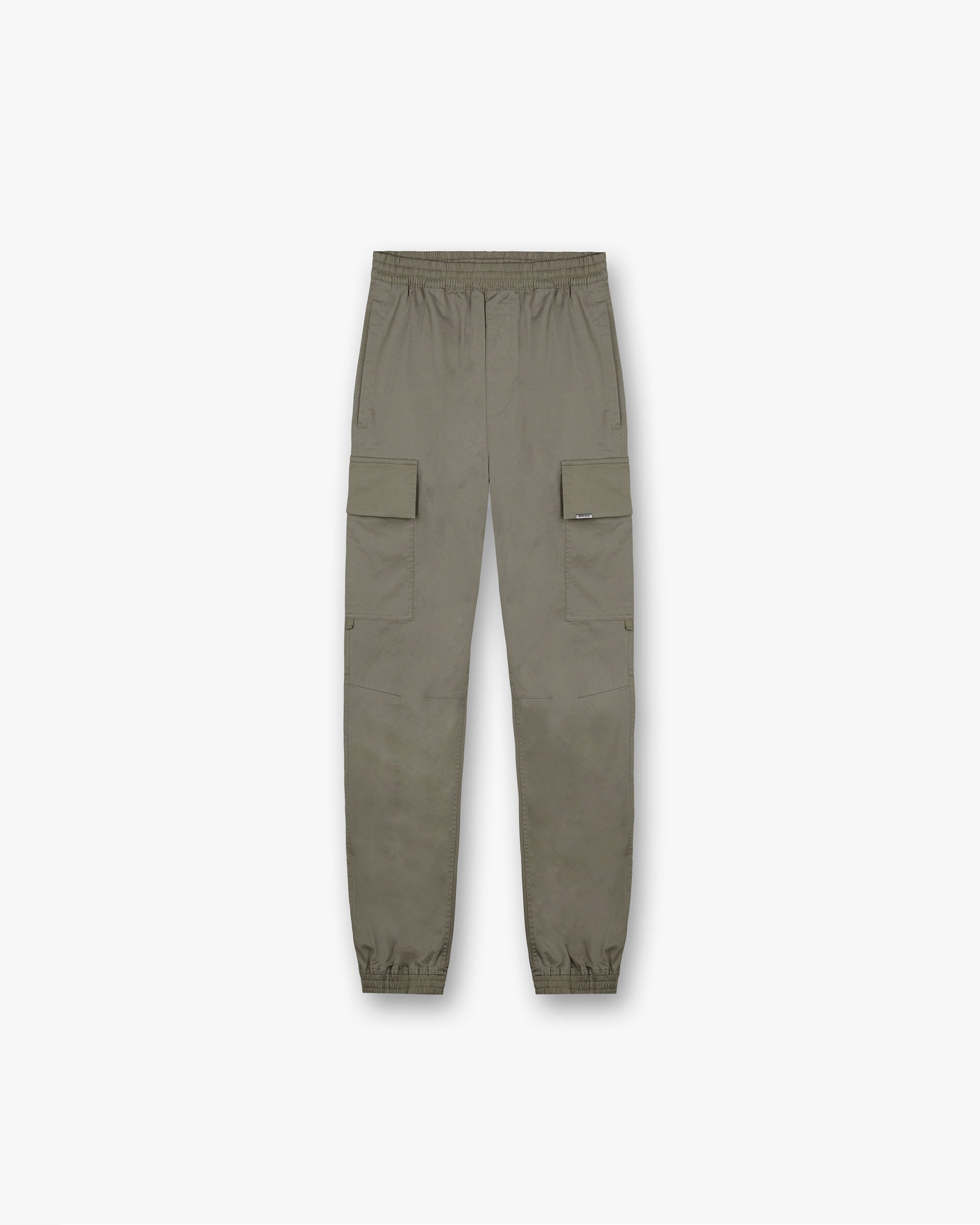 Men's Olive Cargo Pants with Adjustable Cuffs - Durable Work Pants for Outdoor Activities, Hiking & Casual Wear