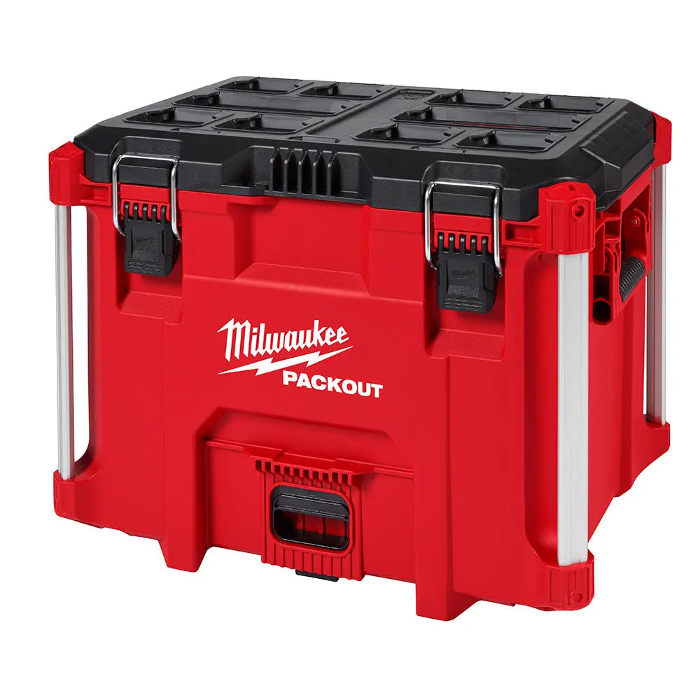 Milwaukee 48-22-8429 PACKOUT™ XL Tool Box - Heavy Duty Storage for Tools & Equipment - Perfect for Construction, DIY & Job Site Organization