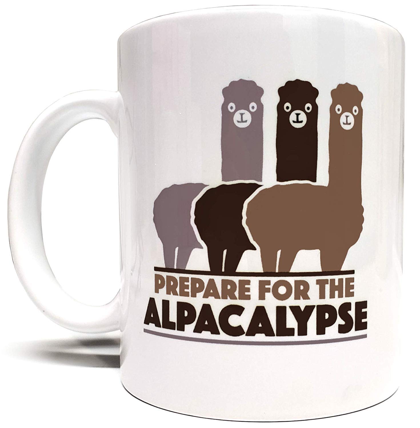 11oz Alpaca Ceramic Coffee Mug - High-Quality Print & Durable Ceramic - Double-Sided Artwork - Gift Box Included - Perfect for Home, Office & Gifts