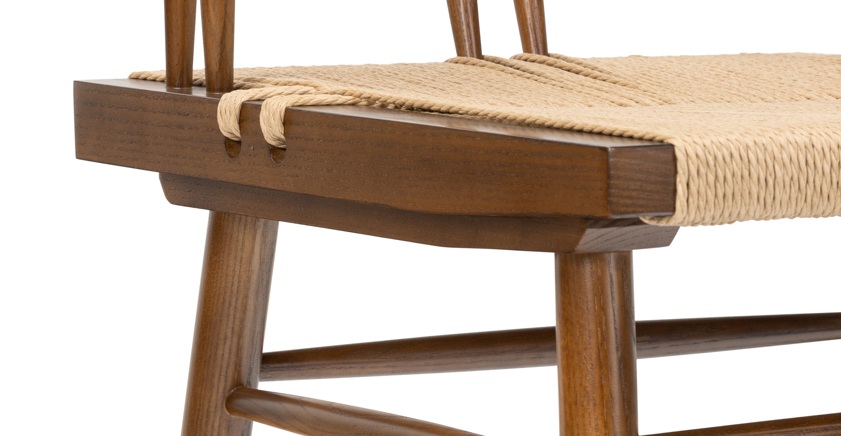 Ferrara Modern Dining Chair - Upholstered Fabric Seat, Sturdy Wooden Legs - Perfect for Kitchen, Dining Room, and Home Office - Comfortable & Stylish Seating Solution