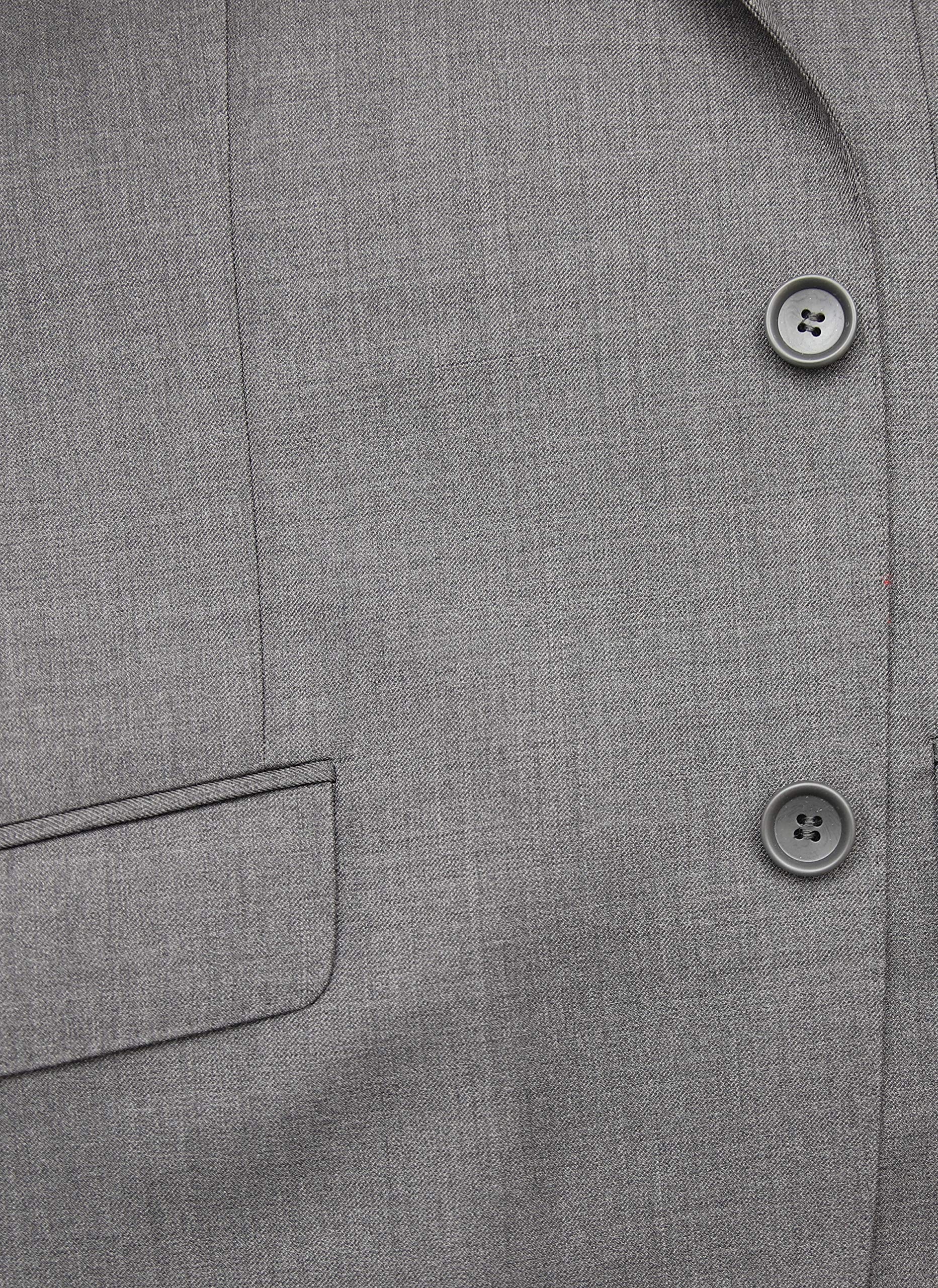 Men's Classic Fit Two-Button 100% Wool Suit Set - Formal Business Attire, Wedding & Special Occasion Outfit