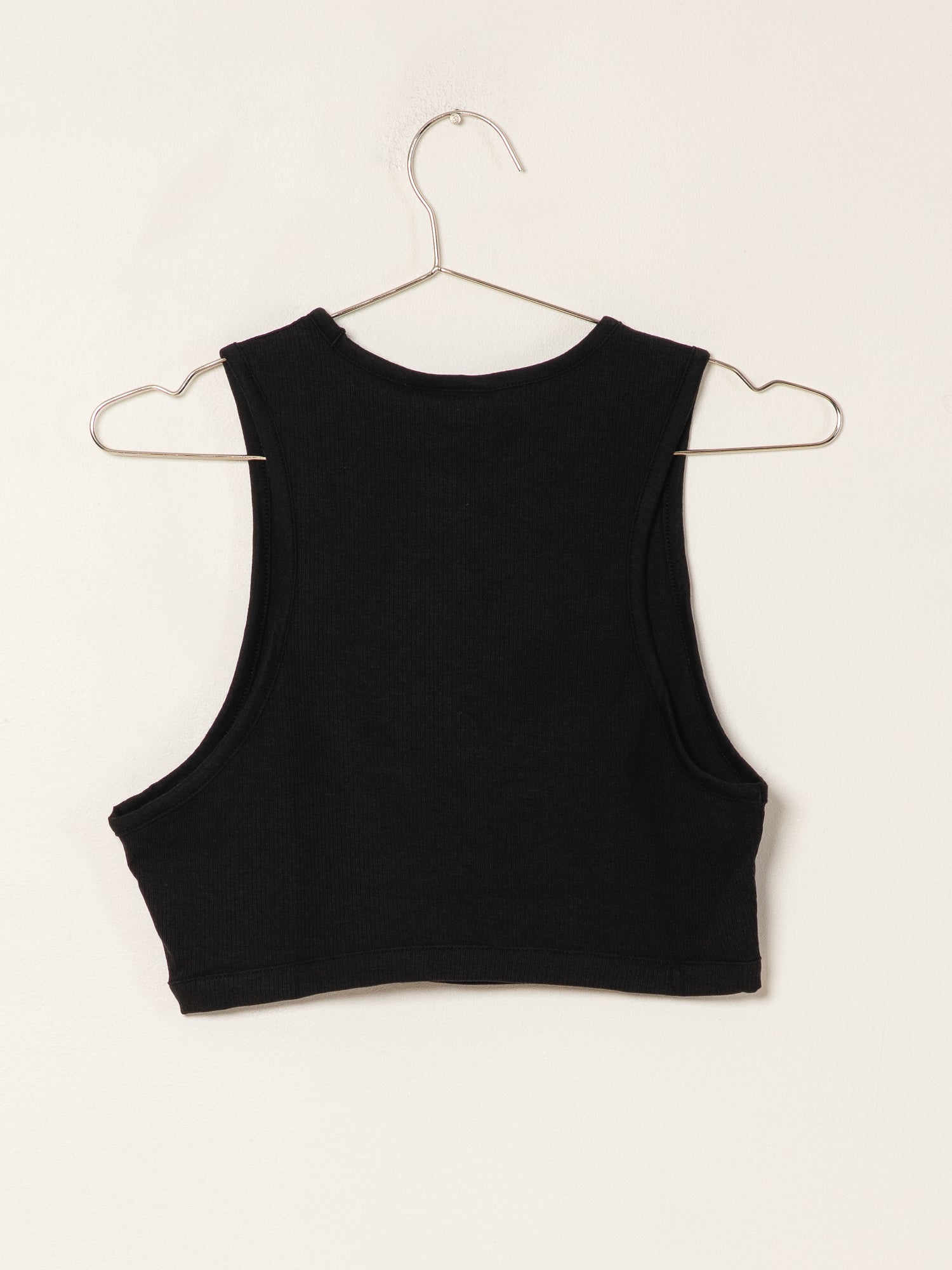 Adidas Rib Crop Peep Hold Tank Top - Women's Athletic Workout Shirt for Running, Yoga & Gym - Clearance Sale