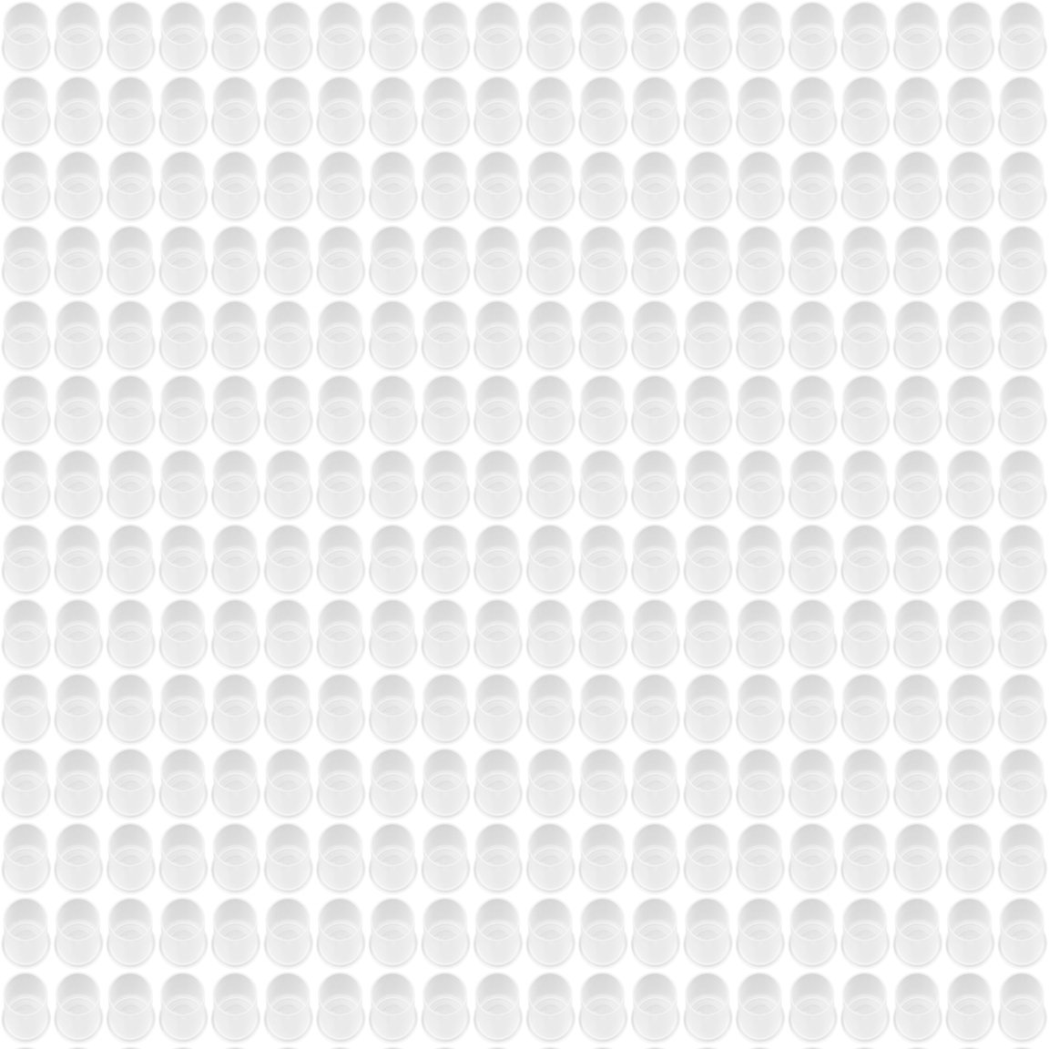 500 pcs 8mm Flat Base Tattoo Ink Cups - Disposable Tattoo Supply for Professional Artists | Perfect for Tattoo Studios, Home Practice & Body Art Projects