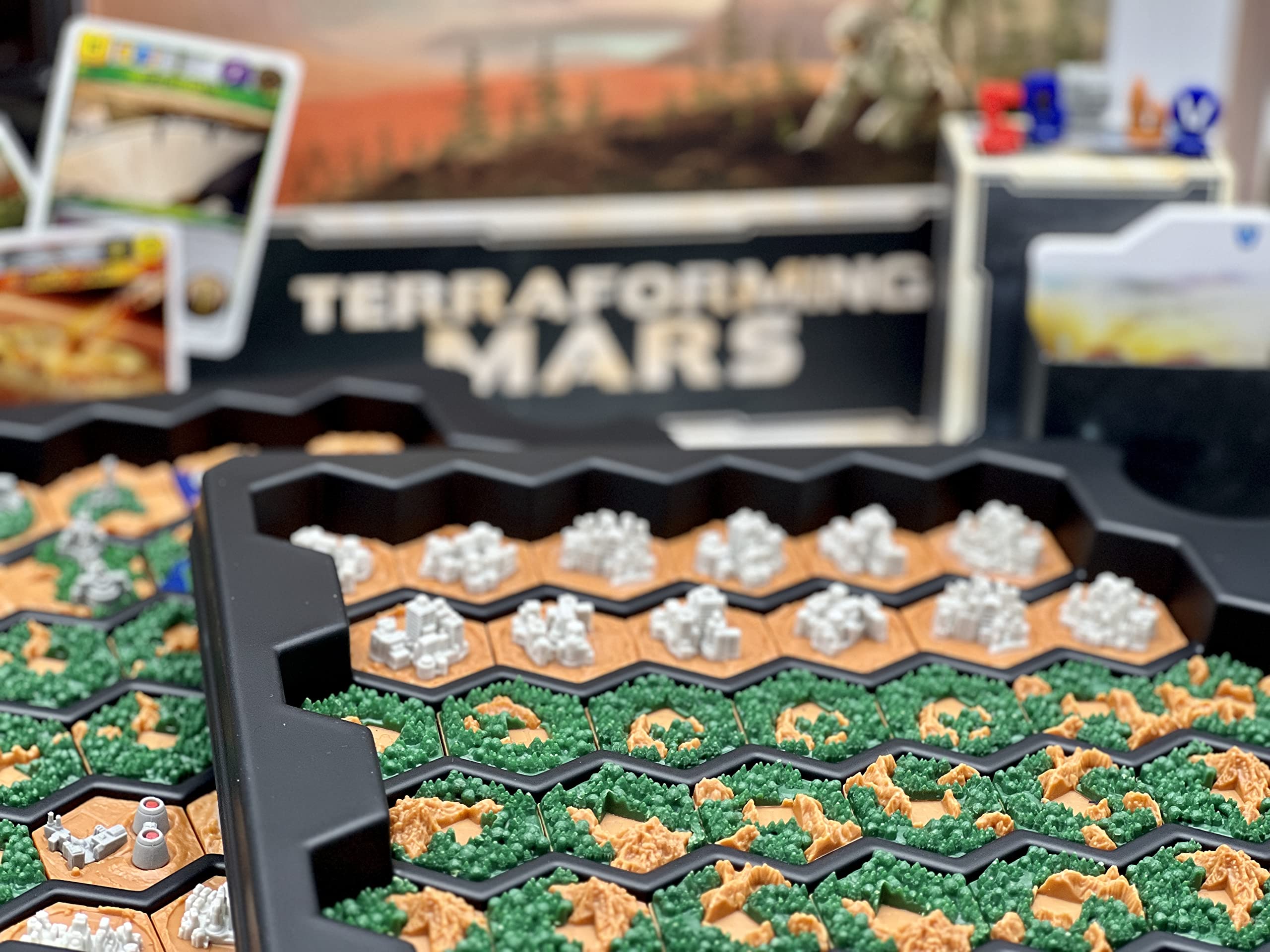 Terraforming Mars Big Box by Stronghold Games - Premium Storage Solution for Board Game Expansion & Accessories | Perfect for Game Nights & Collector's Display