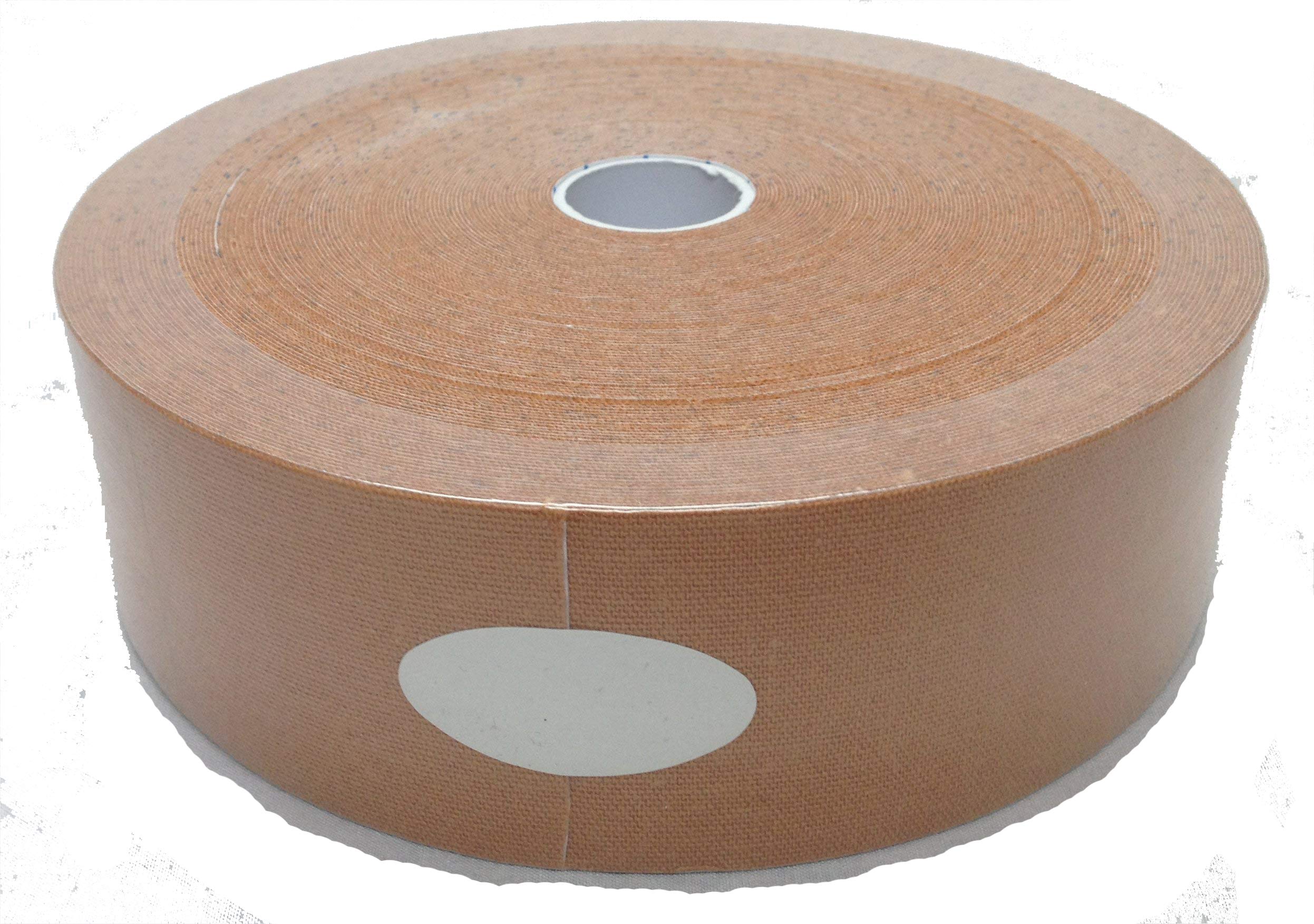Therapist’s Choice® Premium Kinesiology Tape Bulk Roll - 5cm x 5m (Beige) | Athletic Support for Pain Relief & Injury Recovery | Ideal for Sports, Physical Therapy & Daily Comfort