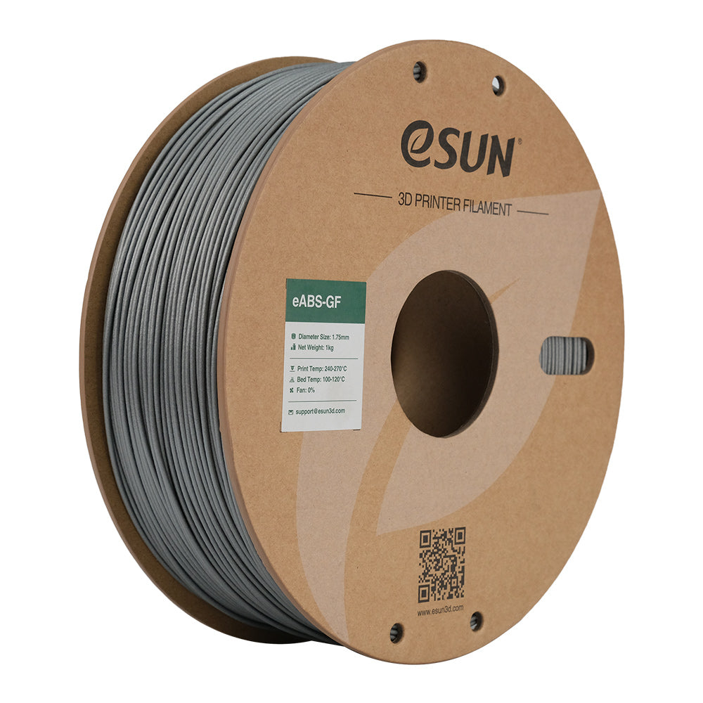 Premium eSUN ABS GF 3D Printer Filament 1.75mm 1kg Spool - High Strength, Heat Resistant, Various Colors for DIY, Prototyping & Home Projects