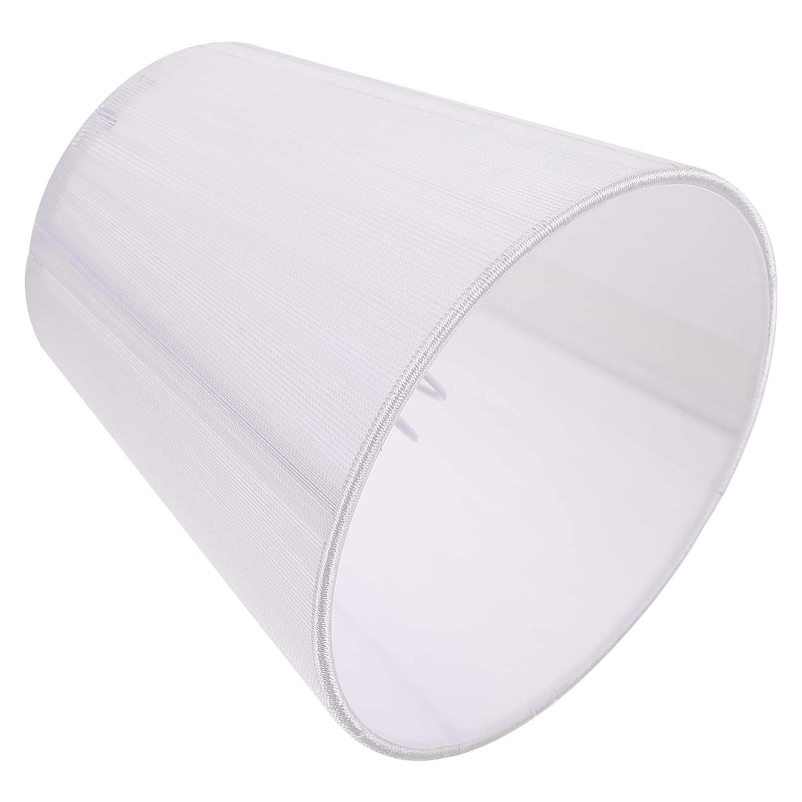 ibasenice White Lamp Shades - Premium Fabric Lampshade for Table, Floor, Wall & Chandelier Lights | Decorative Clip-On Bulb Cover | Perfect for Living Room, Bedroom & Office Lighting Decor