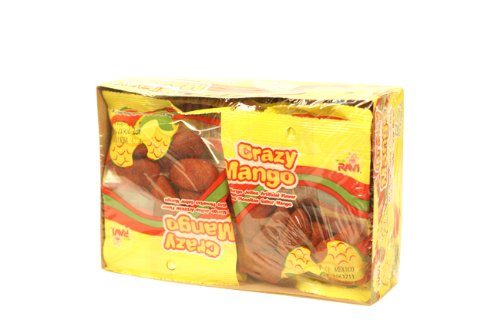 Crazy Mango Sour Gum Drop Candy - Authentic Mexican Candy 2-Pack | Sweet & Tangy Treat for Parties, Gifts & Movie Nights