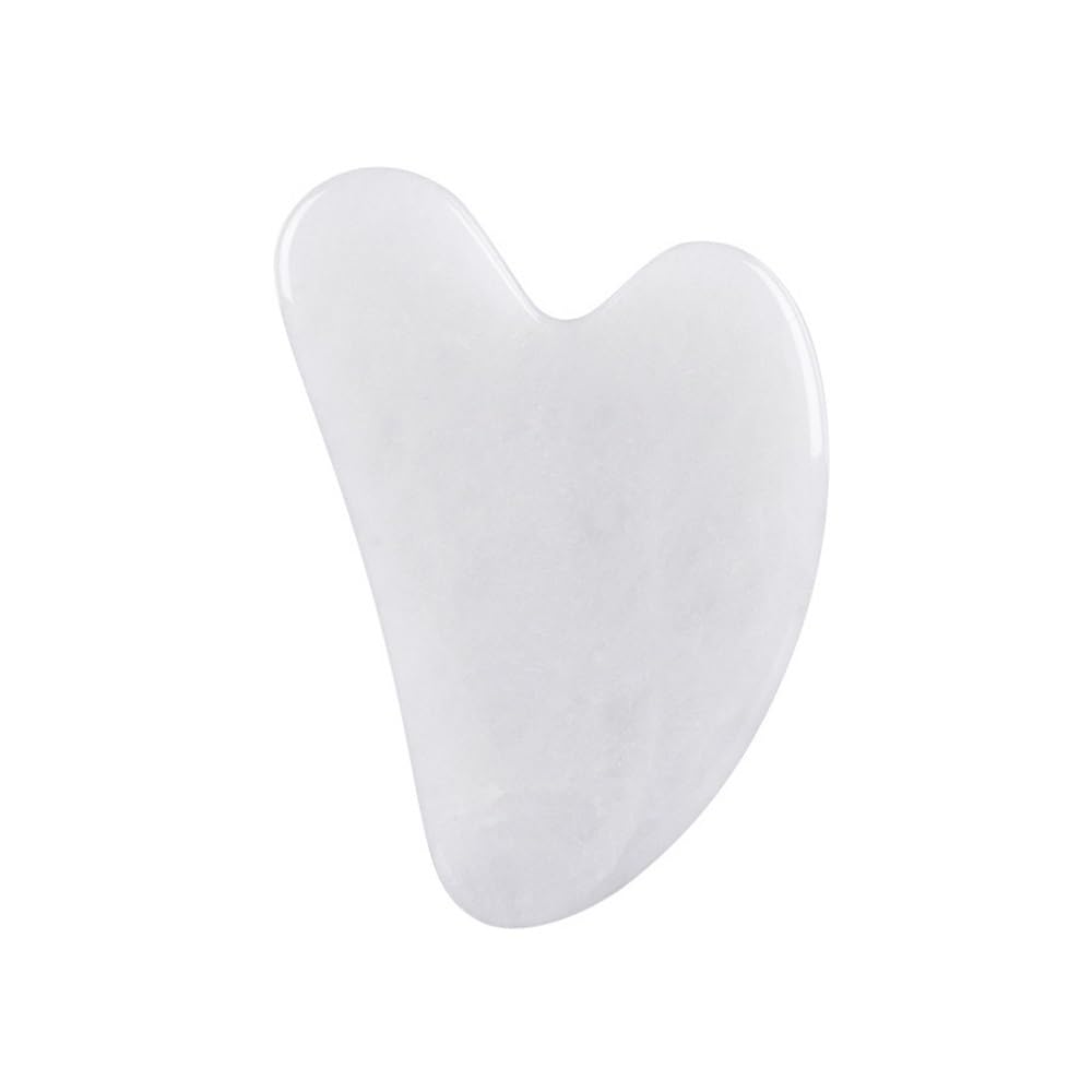 Premium Rose Quartz Gua Sha & Jade Roller Facial Massage Set - Natural Anti-Aging Skincare Tools for Glowing Skin | Lymphatic Drainage & Puffiness Reduction | Acne & Wrinkle Treatment | Perfect Gift for Women | Use for Morning Routine, Nighttime Self-Care, Travel Essentials, Home Spa & Office Relaxation | Enhance Beauty Routine for Radiant Skin