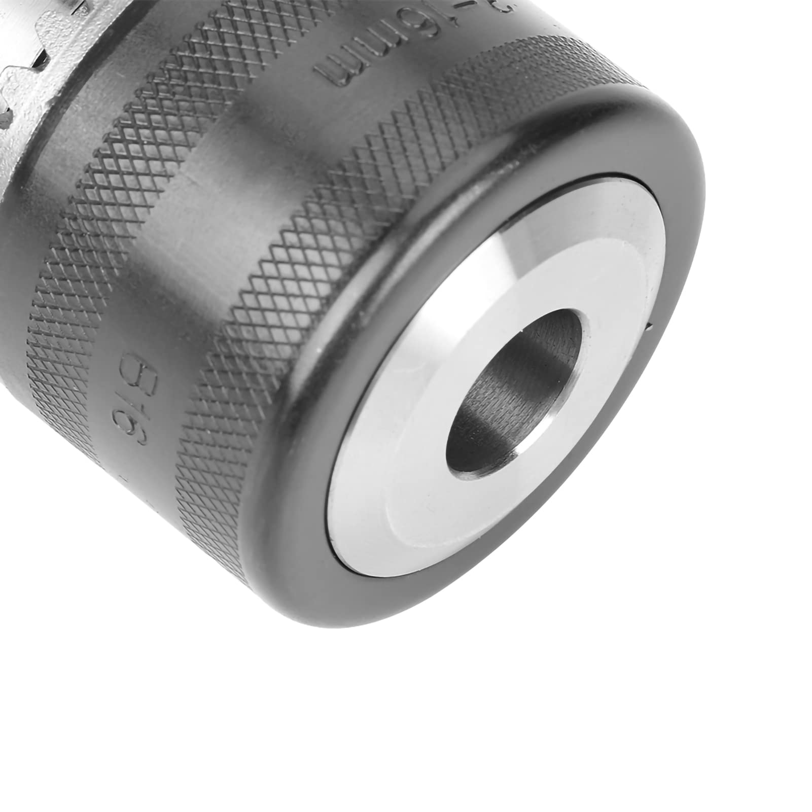 Hilitand 3-16mm Drill Chuck with Mini Key - B16 Arbor for Power Drills, Lathes & Drill Presses | Perfect for Woodworking, Metalworking & DIY Projects