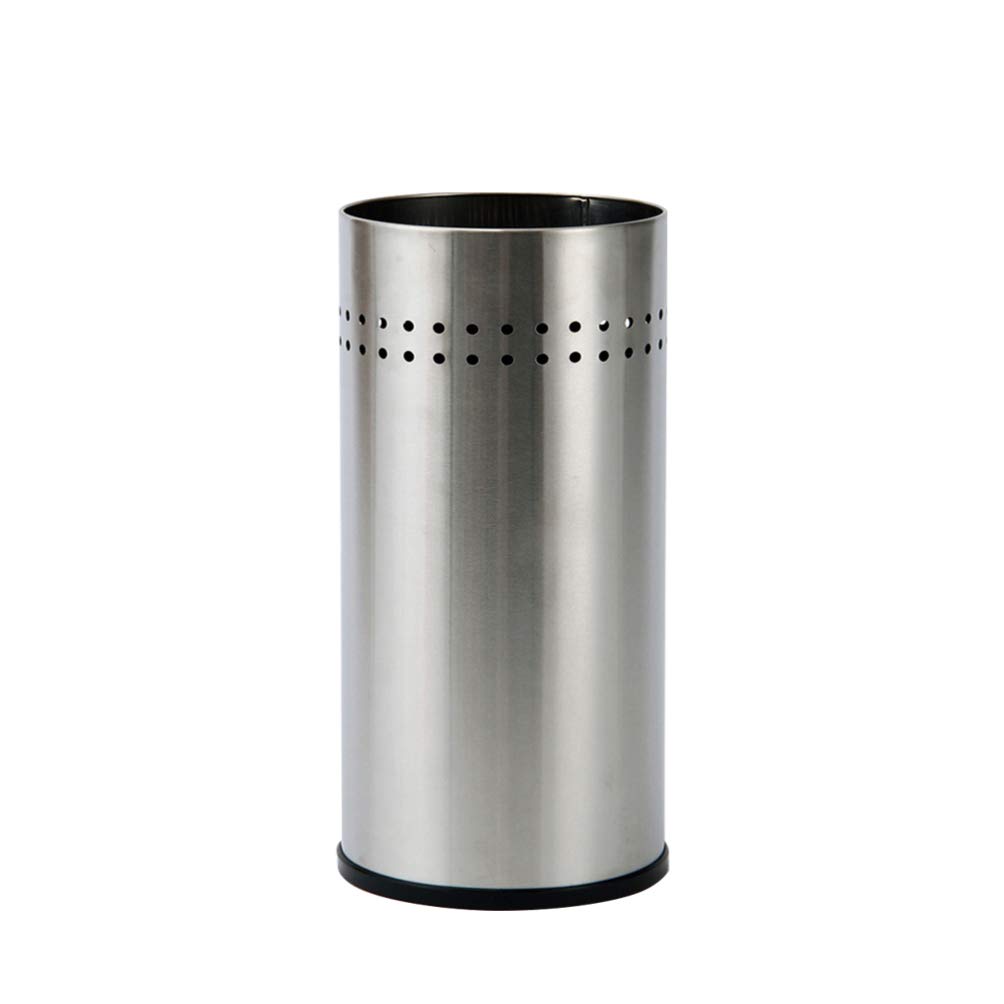 Stainless Steel Umbrella Stand Holder with Drain - Waterproof Organizer for Entryway, Home, Hotel Lobby & Office - Durable Umbrella Storage Basket for Wet & Dry Use