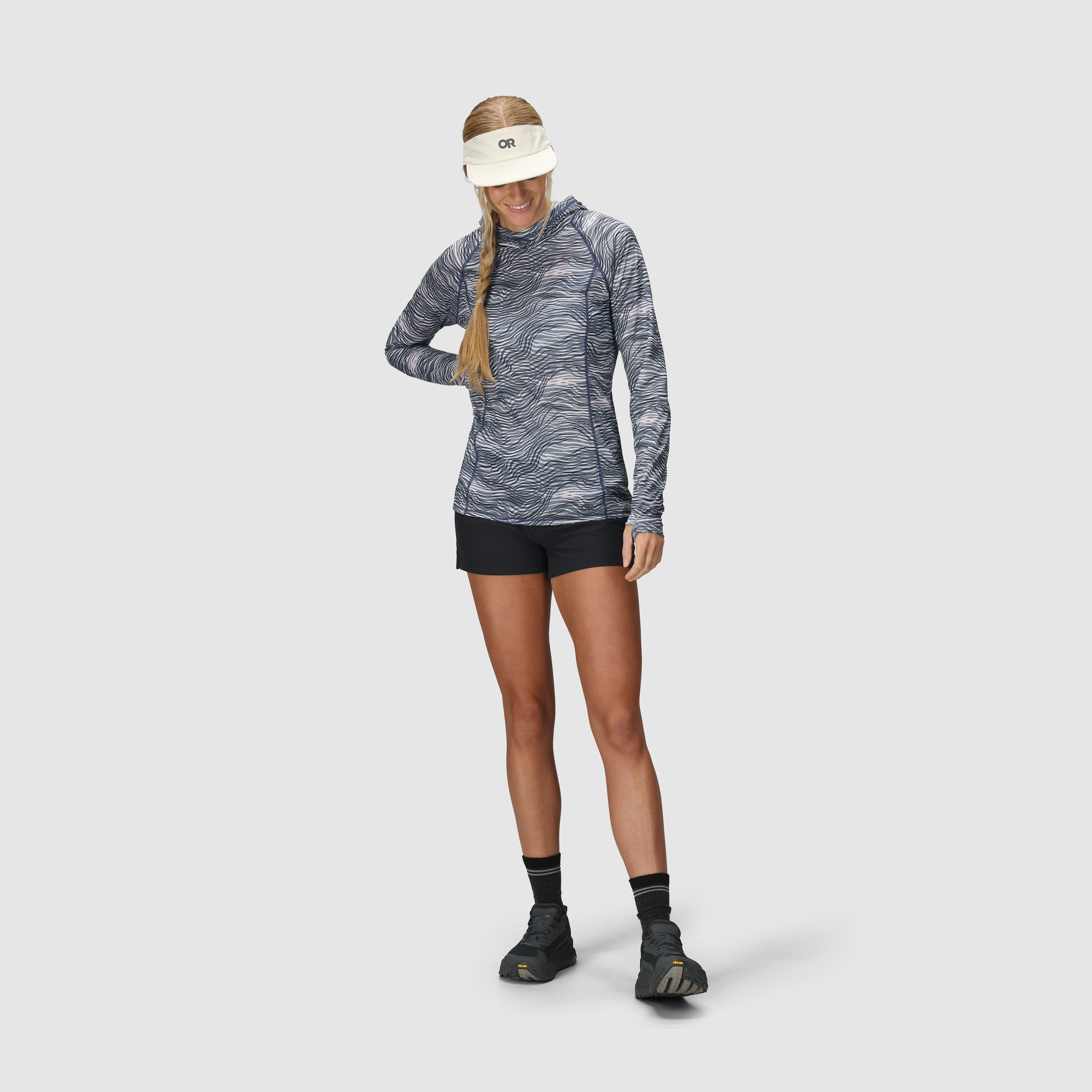 Women's Echo Printed Hoodie - Soft Fleece Pullover with Stylish Graphic Design - Perfect for Casual Wear, Gym & Outdoor Activities