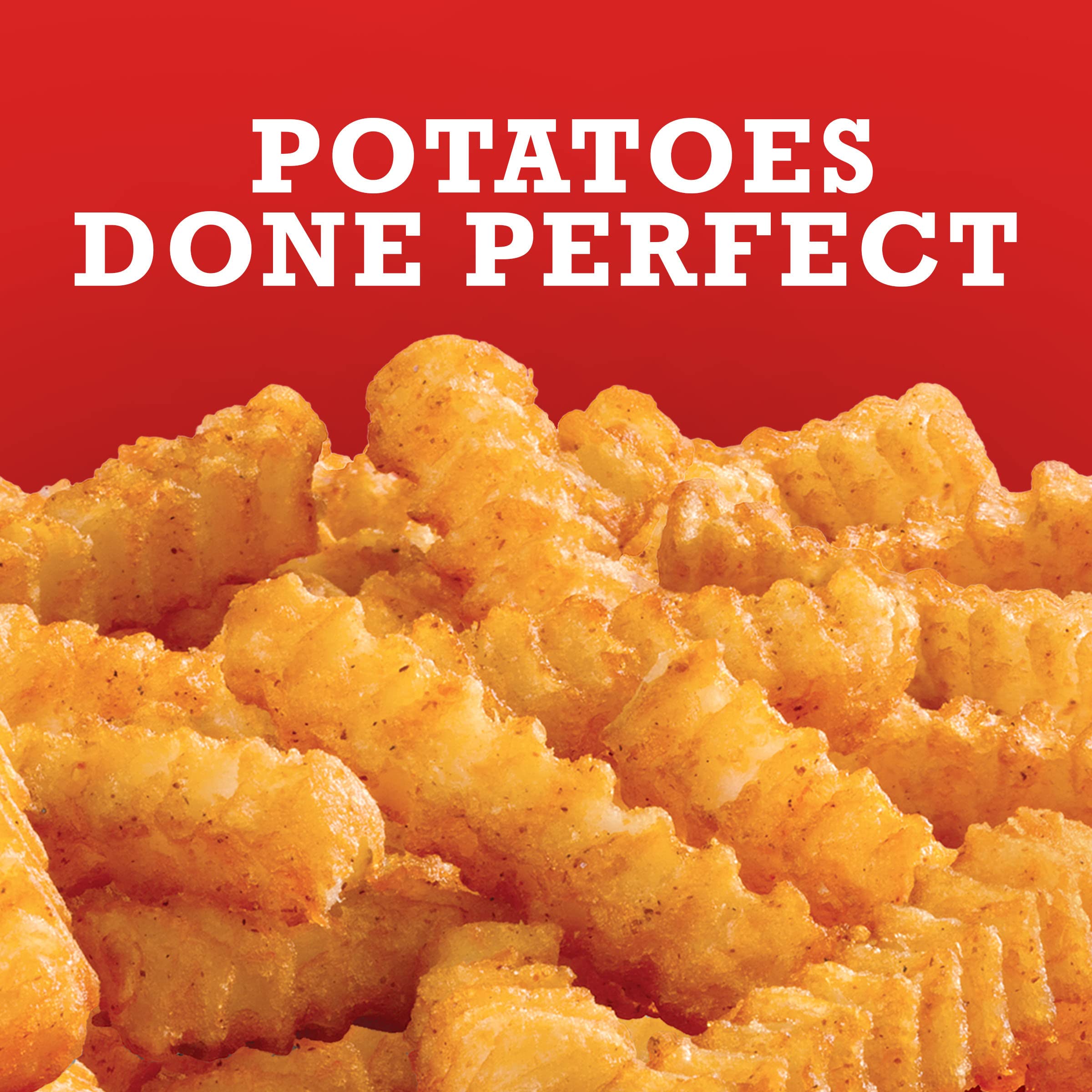 Ore-Ida Extra Crispy Seasoned Crinkles French Fries - Frozen Fried Potatoes 26oz Bag - Perfect for Family Dinners, BBQs & Game Day Snacks