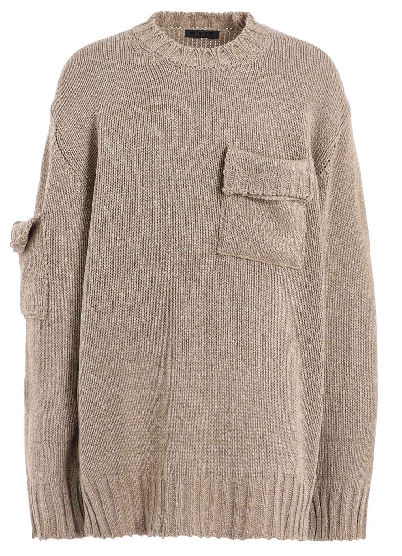 Bulky Wool Big Pocket Pullover Sweater - Cozy Oversized Knit Sweater for Women & Men - Perfect for Winter, Fall & Casual Outings