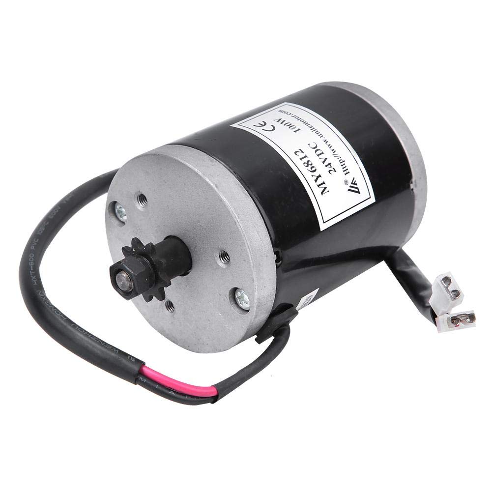 24V 100W High Speed Brushed Electric Motor with Belt Pulley - MY6812 Replacement for Electric Scooters, E-Bikes & DIY Projects | Perfect for Home Repairs, Hobby Models & Power Tools Accessories