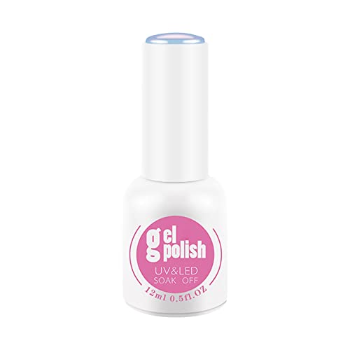 17 Colors Ice Jade Nail Polish Set - 12ml (0.4oz) Long Lasting Glitter Gel Polish for Professional & Home Manicure | Salon Quality, Nude Shades, High Shine Finish | Perfect for Daily Wear, Parties, Weddings & Special Occasions