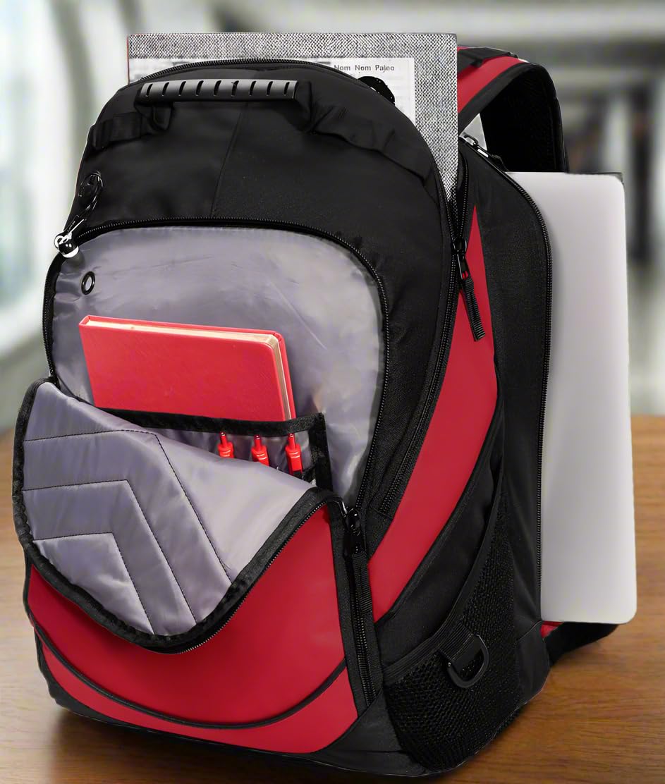 Official Nebraska Huskers Laptop Backpack - University of Nebraska Computer Bag for School, Work & Travel