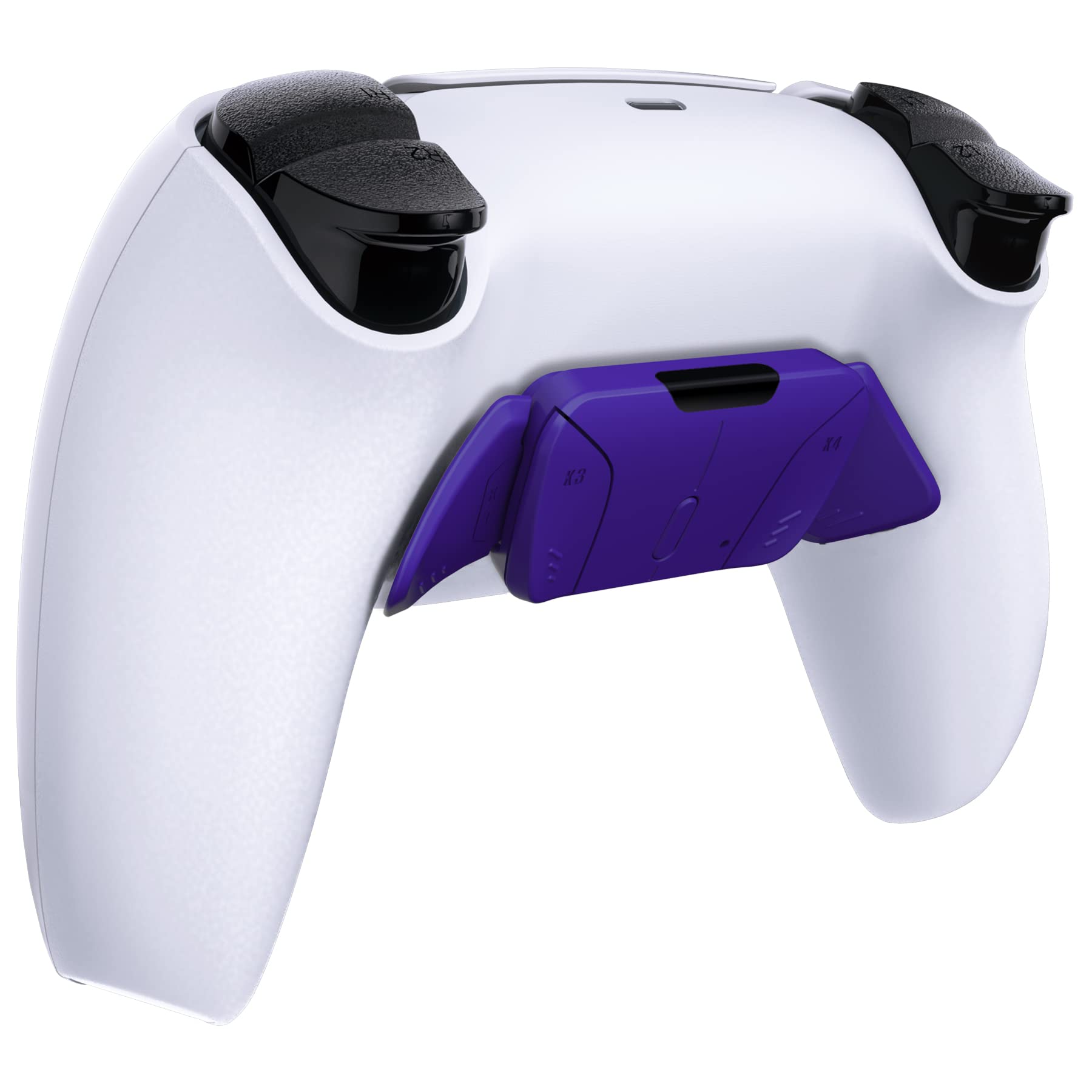 eXtremeRate K1 K2 K3 K4 Back Buttons Replacement for PS5 Controller - Galactic Purple | Rise4 Remap Kit Compatible | No PCB/Cables/Housing Included | Perfect for Competitive Gaming & FPS Shooters