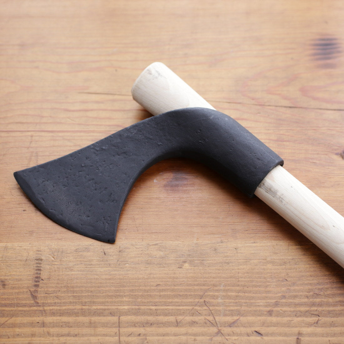 Premium French Throwing Axe - High-Quality Steel Blade with Ergonomic Wooden Handle for Outdoor Sports, Camping & Backyard Games - Perfect for Axe Throwing Competitions & Target Practice