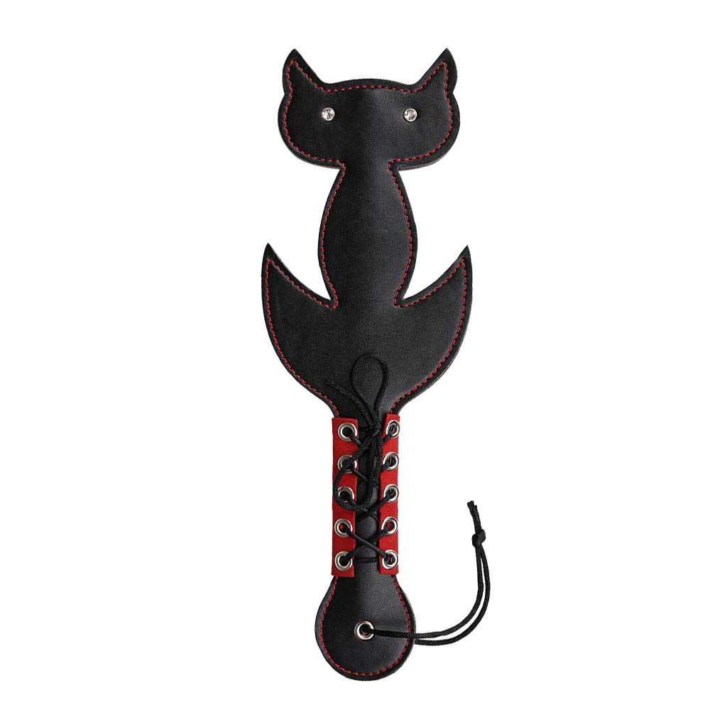 12.6 Inch Faux Leather Spanking Paddle for Adults - BDSM, SM & Kinky Sex Toys - Perfect for Couples Play, Roleplay & Sensual Bonding