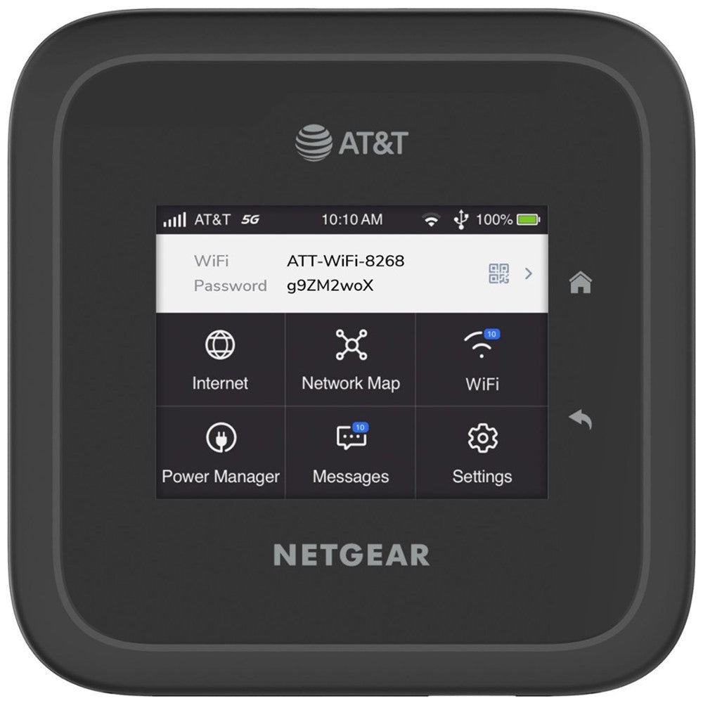 Netgear Nighthawk MR6500 M6 Pro 5G Mobile Hotspot Router - Non Working (For Parts/Repair, Black) | High-Speed Portable WiFi for Travel, Remote Work & Outdoor Adventures