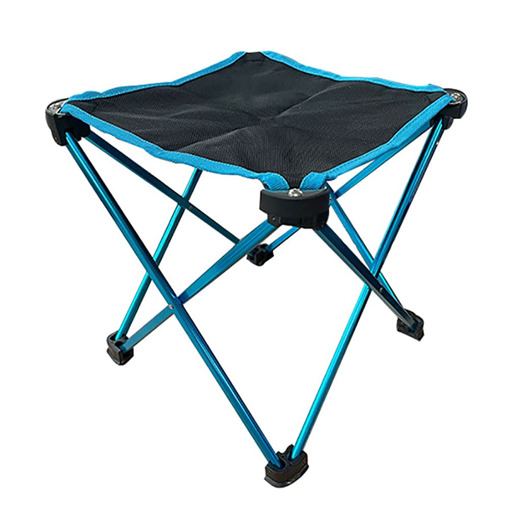 Lightweight Portable Folding Chair - Aluminum Camping Stool for Outdoor Activities, Travel, Hiking, Fishing & Picnics | Compact Foldable Seat for Beach, Backyard, Concert & Tailgating