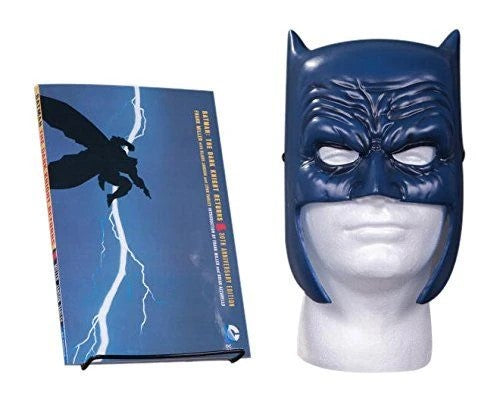 Batman: The Dark Knight Returns Graphic Novel & Collectible Mask Set - Perfect for Cosplay, Halloween Costumes, and DC Comics Fans