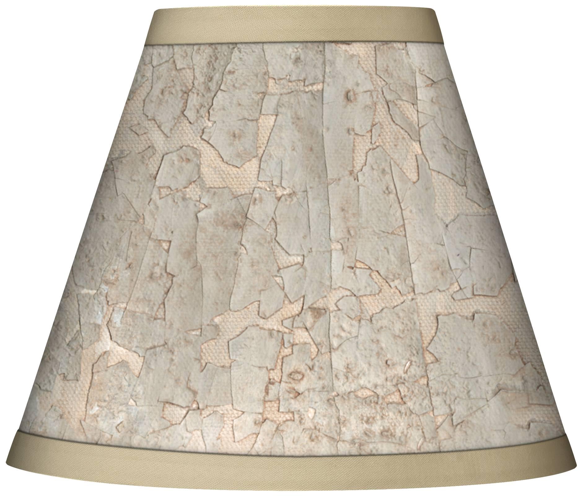 Set of 4 Empire Print Lamp Shades Al Fresco Beige - Small 3
