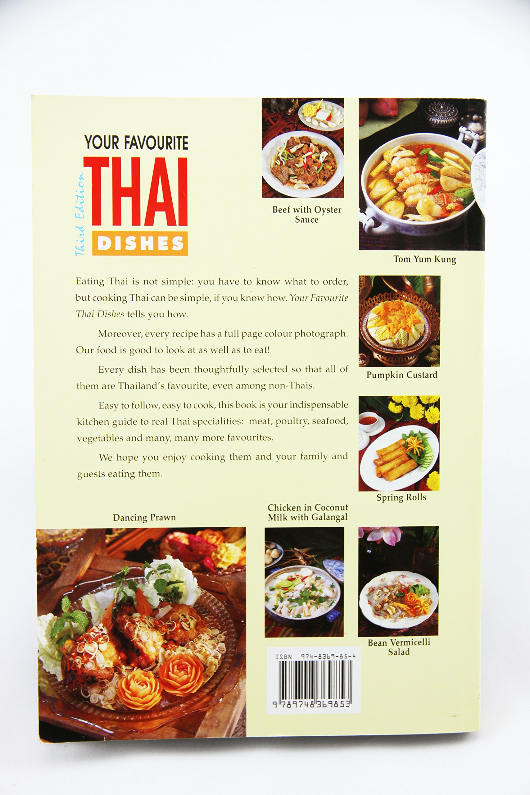 Authentic Thai Cookbook: Your Favorite Thai Dishes Second Edition - Easy Recipes for Home Cooking & Asian Cuisine Lovers