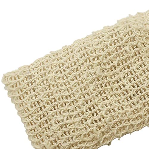 Giilayky 30-Pack Natural Sisal Soap Saver Pouch - Exfoliating Soap Holder for Shower & Bath - Eco-Friendly Soap Bag for Gentle Skin Exfoliation & Storage