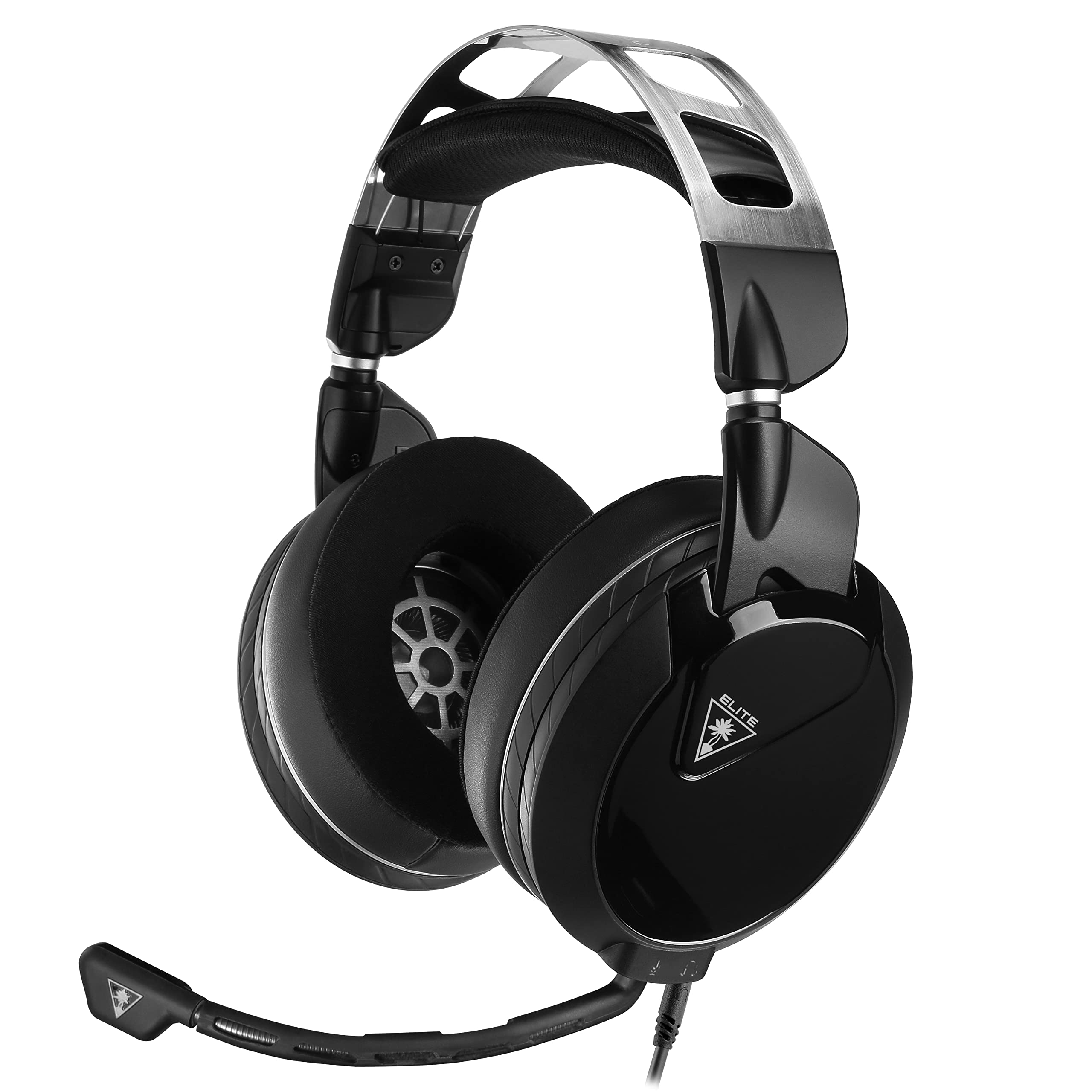 Turtle Beach Elite Pro 2 Premium Gaming Headset with SuperAmp - Professional Noise Cancelling Mic, 50mm Speakers - Compatible with PS4, Xbox, PC - Perfect for Competitive Gaming & Streaming