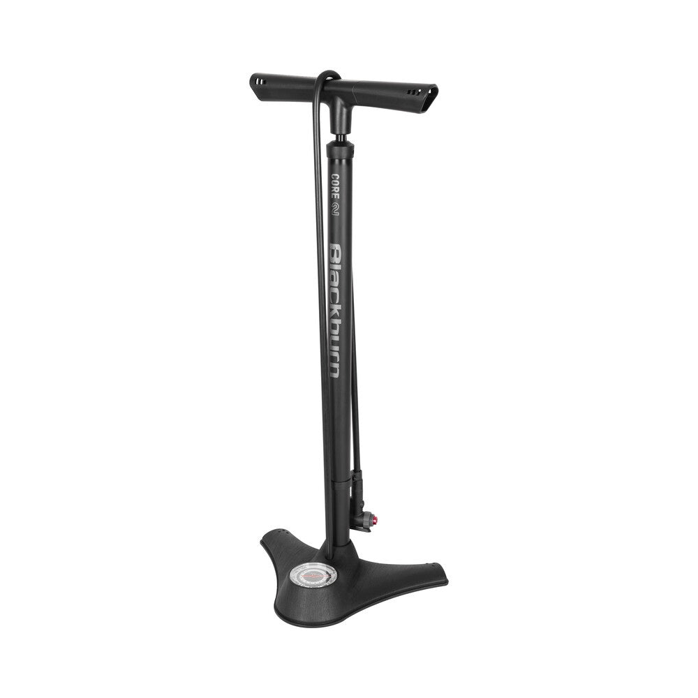 Blackburn CORE 2 High Pressure Bicycle Floor Pump - Perfect for Road Bikes, Mountain Bikes & BMX - Home & Bike Shop Use