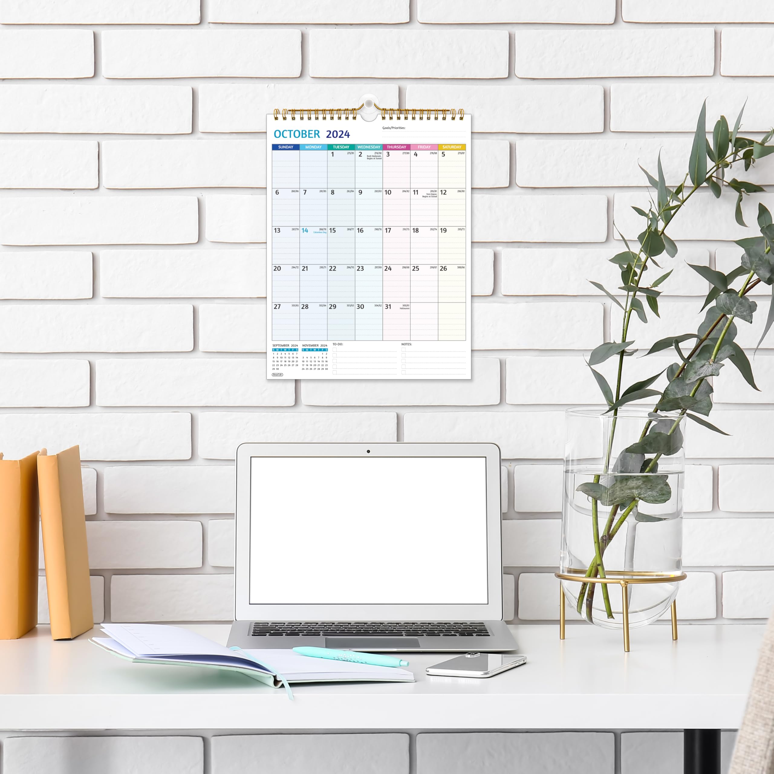 2025-2026 Wall Calendar with Monthly Pages (Dec 2024 - Jun 2026) | 8.5