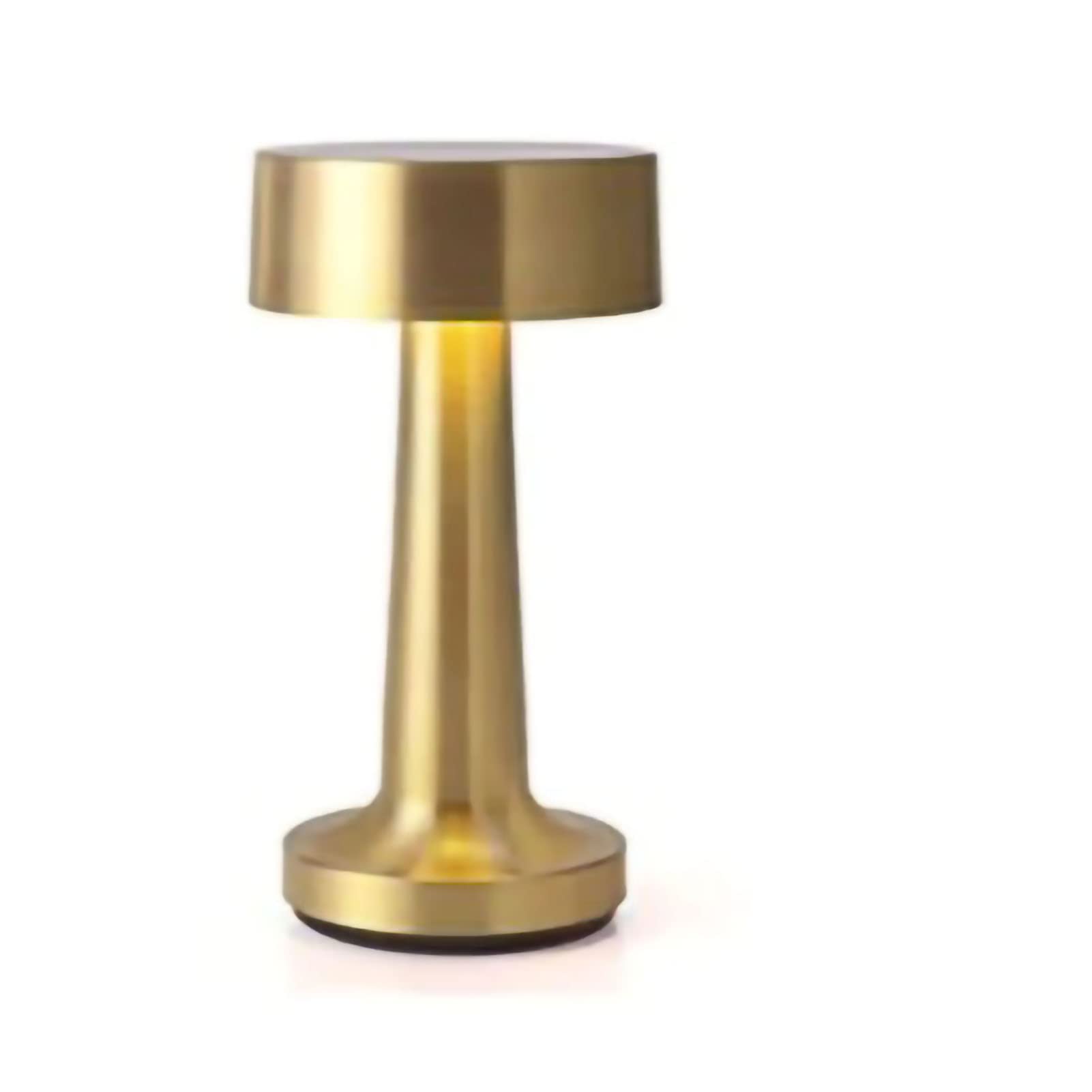 Retro Barbell-Shaped LED Touch Lamp - Rechargeable Desk & Table Light with Touch Switch for Night Clubs, Parties, Home Office & Bedroom Night Light