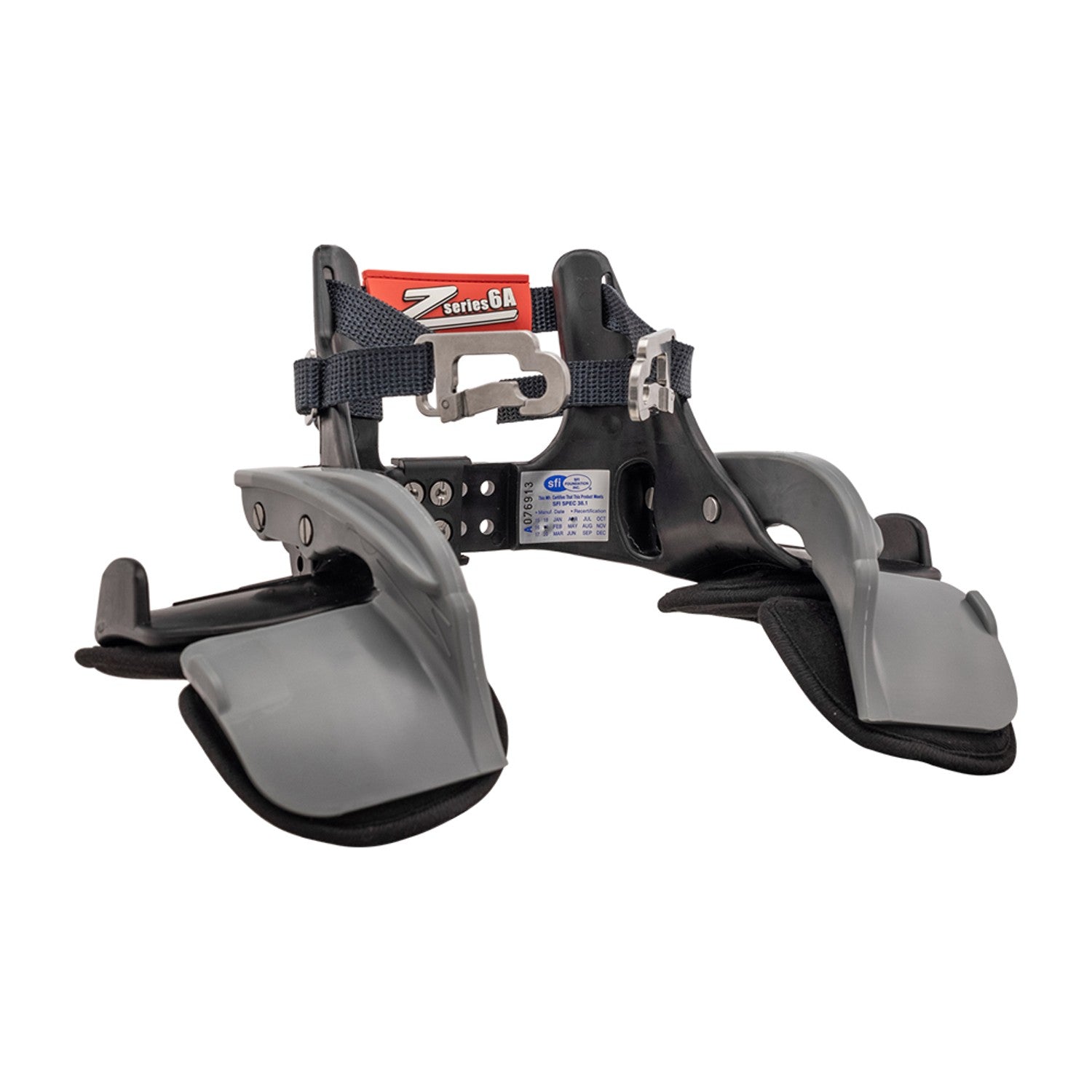 Zamp Z Tech Series 6A Racing Head and Neck Restraint - SFI 38.1 Certified for Motorsports Safety - Perfect for Track Days, Drag Racing & Professional Motorsports