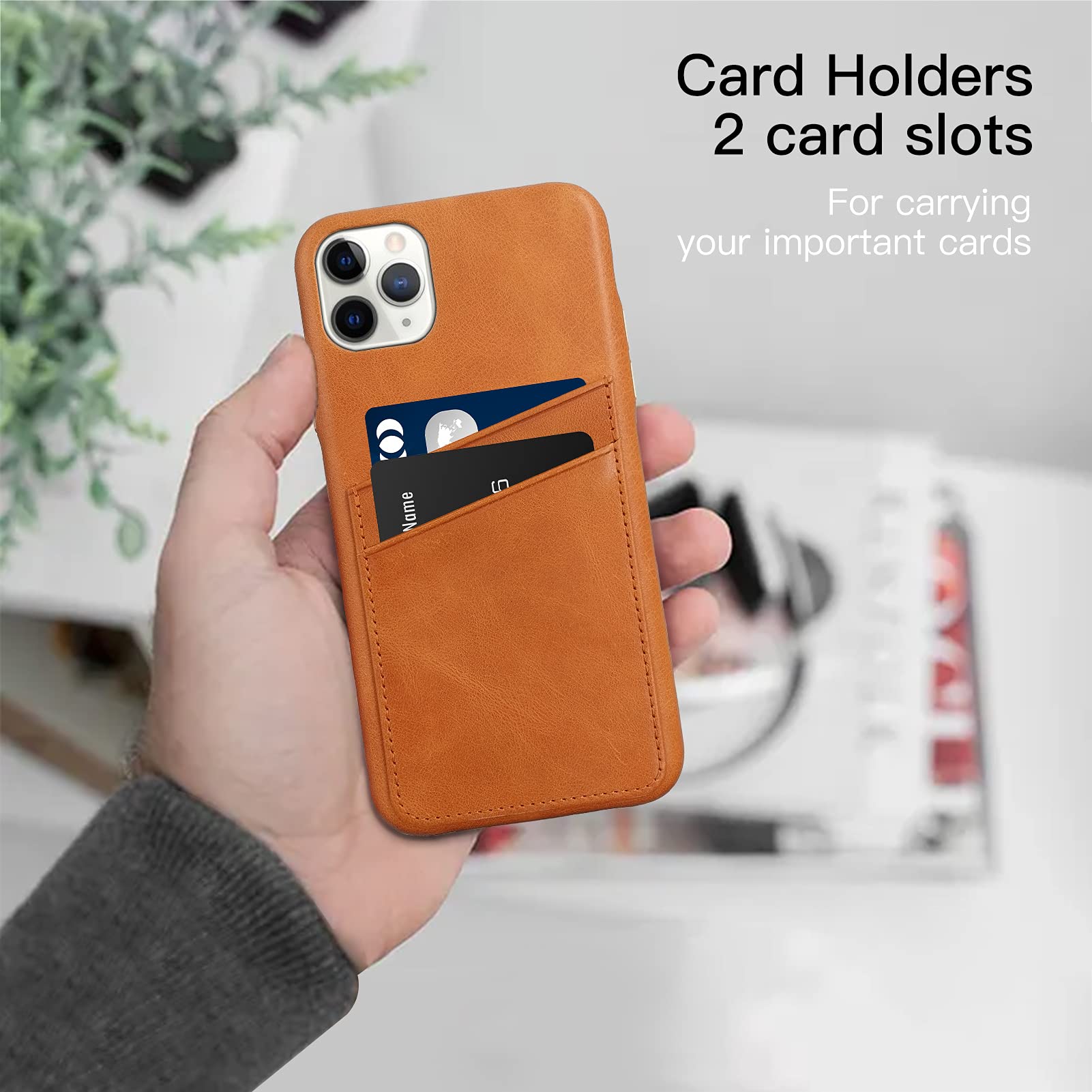 Premium Leather Wallet Case for iPhone 11 Pro Max (6.5